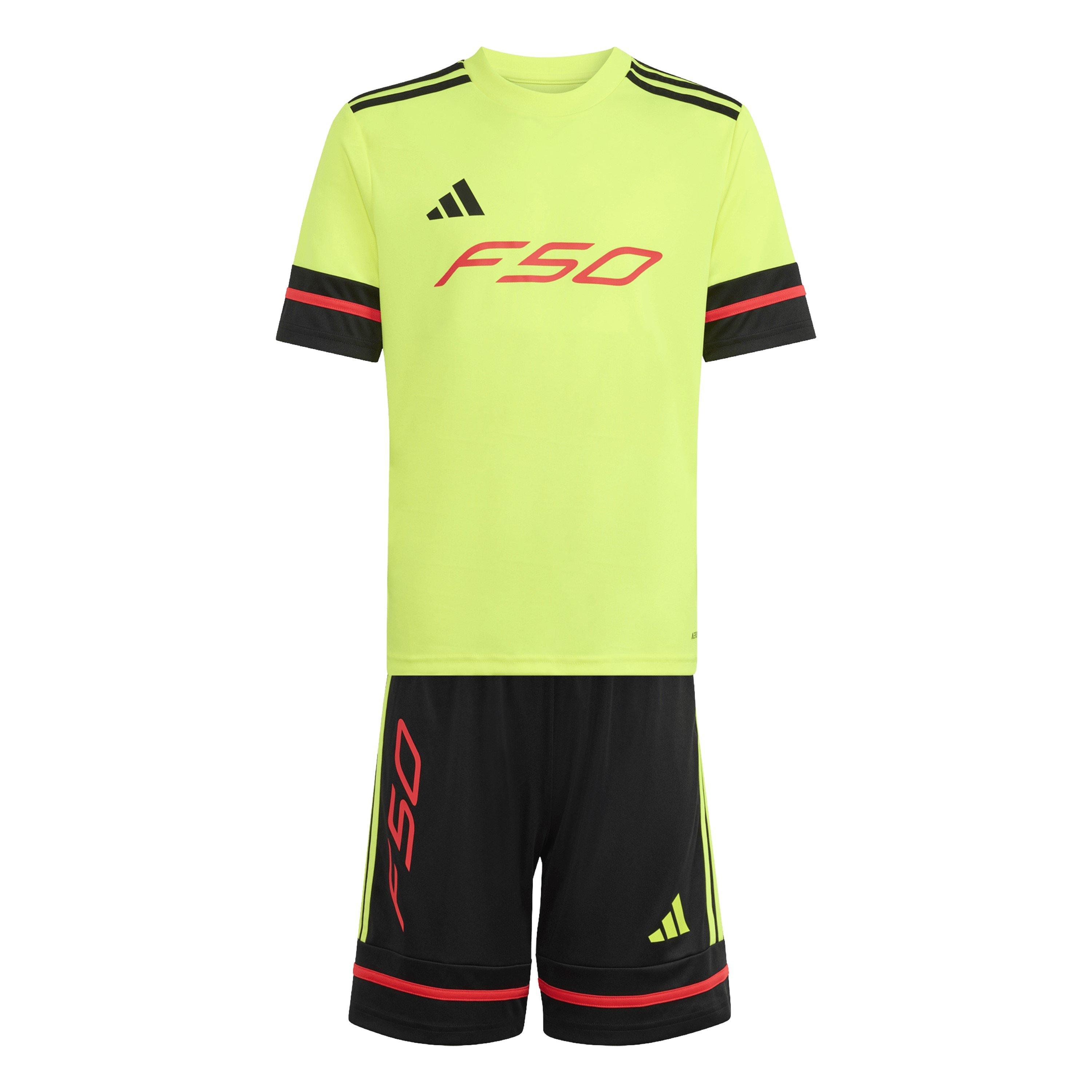 Adidas  Kids F50 Jersey Kids - Solar Yellow - 9-10 Years
