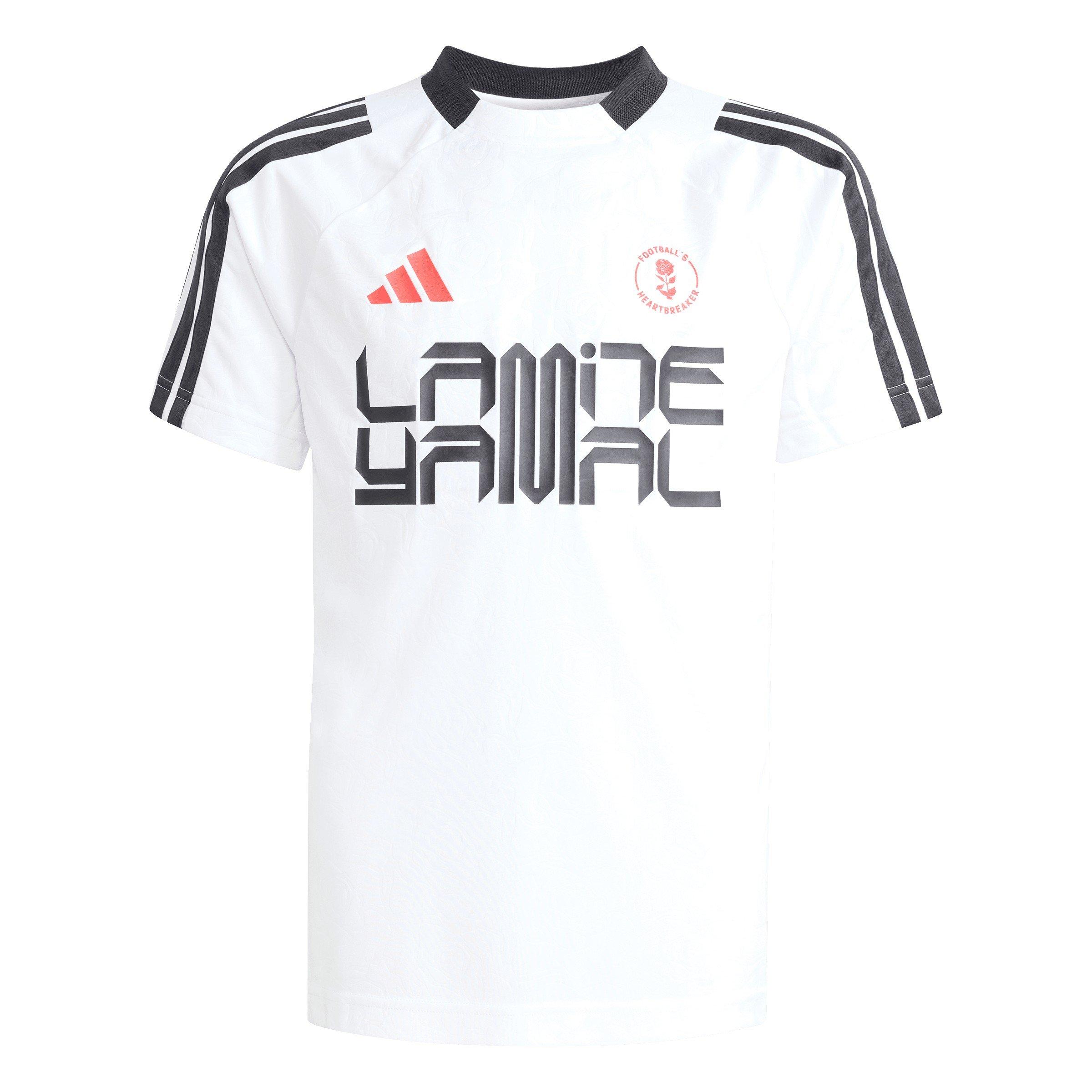 White - adidas - Unisex Kids' Short Sleeve Performance T-Shirt - 1