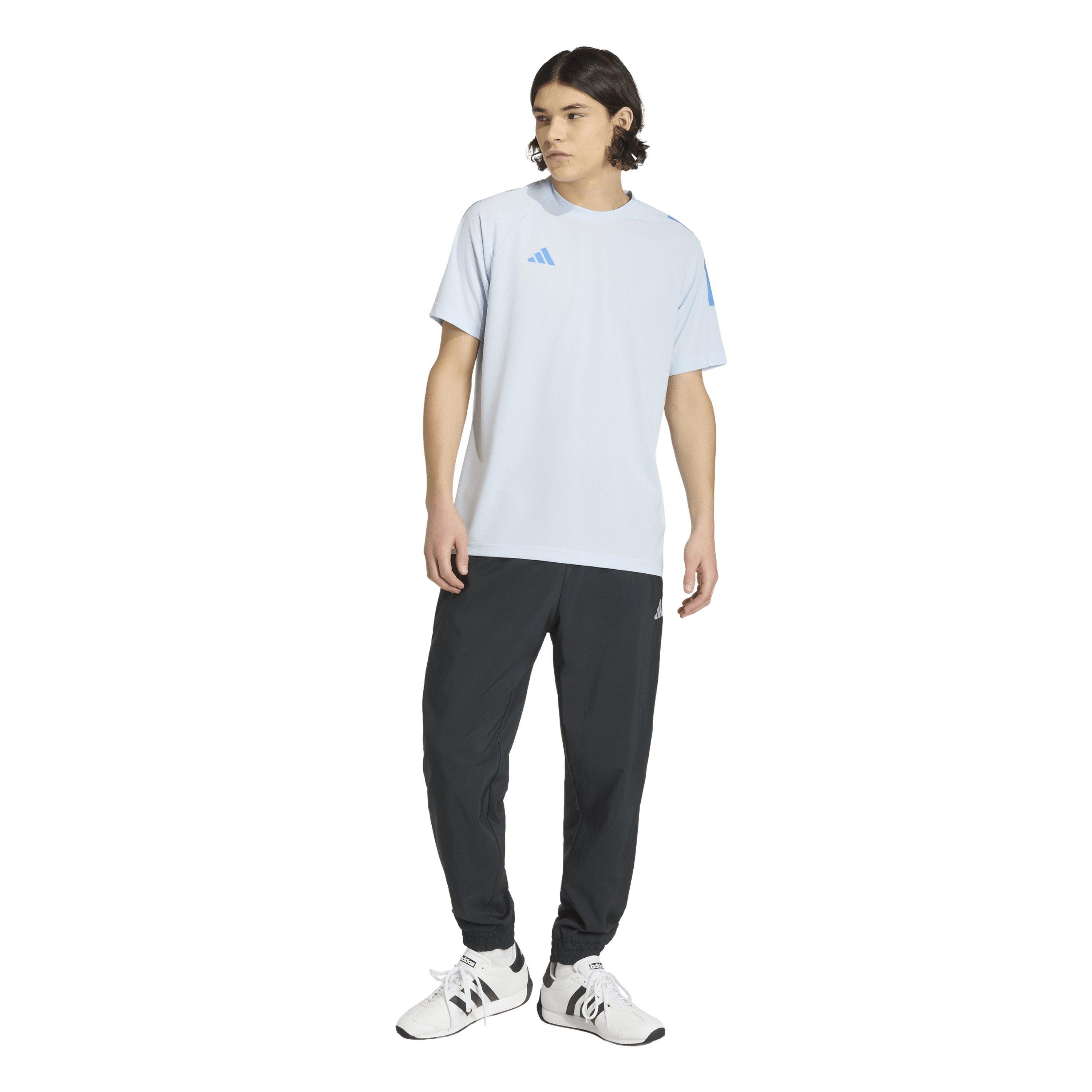 Crystal Sky - adidas - Climacool Sereno 3-Stripes Mens Shirt - 6
