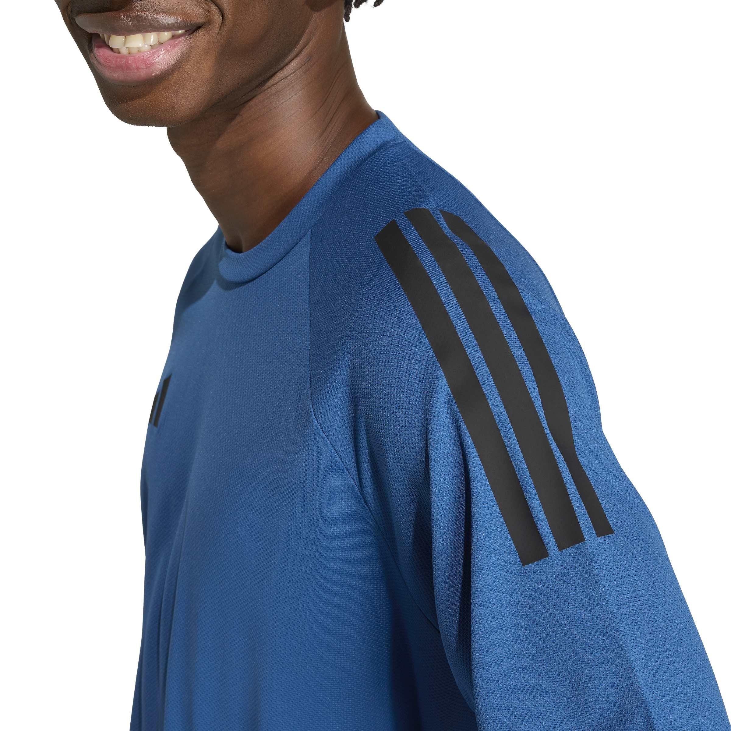 Dusky Petrol - adidas - Climacool Sereno 3-Stripes Mens Shirt - 5