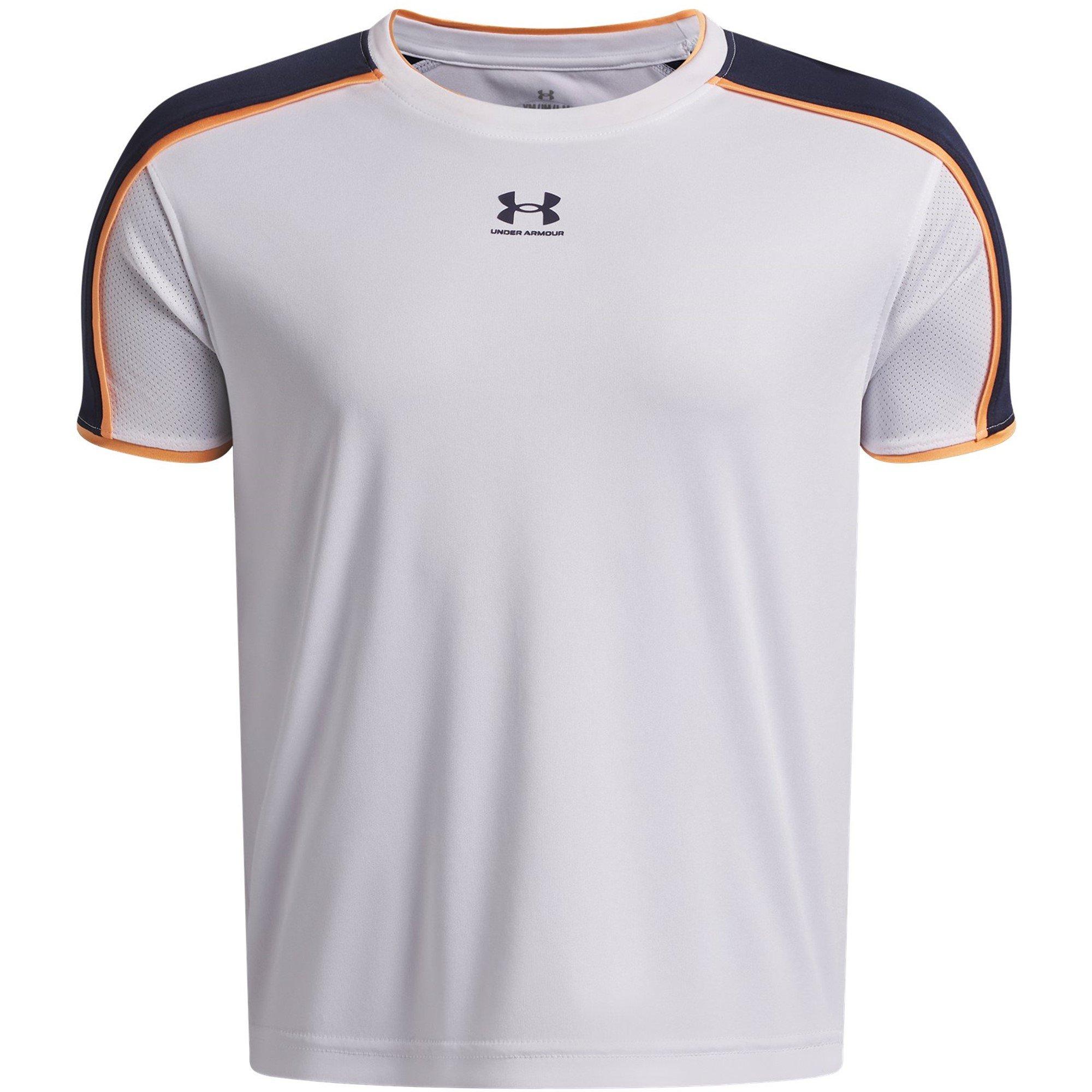 Under Armour Boys Kids' Short Sleeve Performance T-Shirt - White - 11-12 (L)