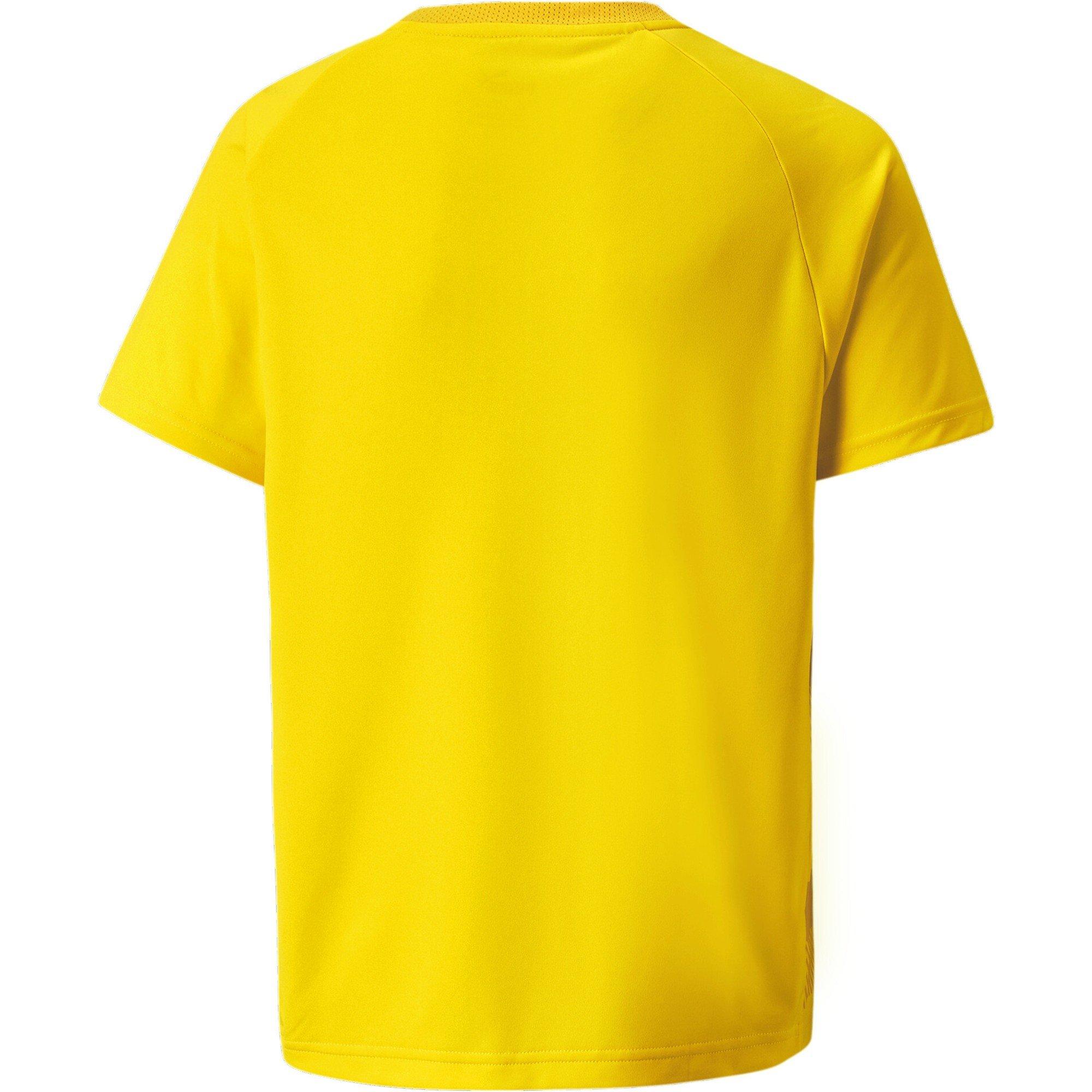 CYllw-SYllw-Blk - Puma - Puma Teamvision Jersey Jr T-Shirt Unisex Kids - 2
