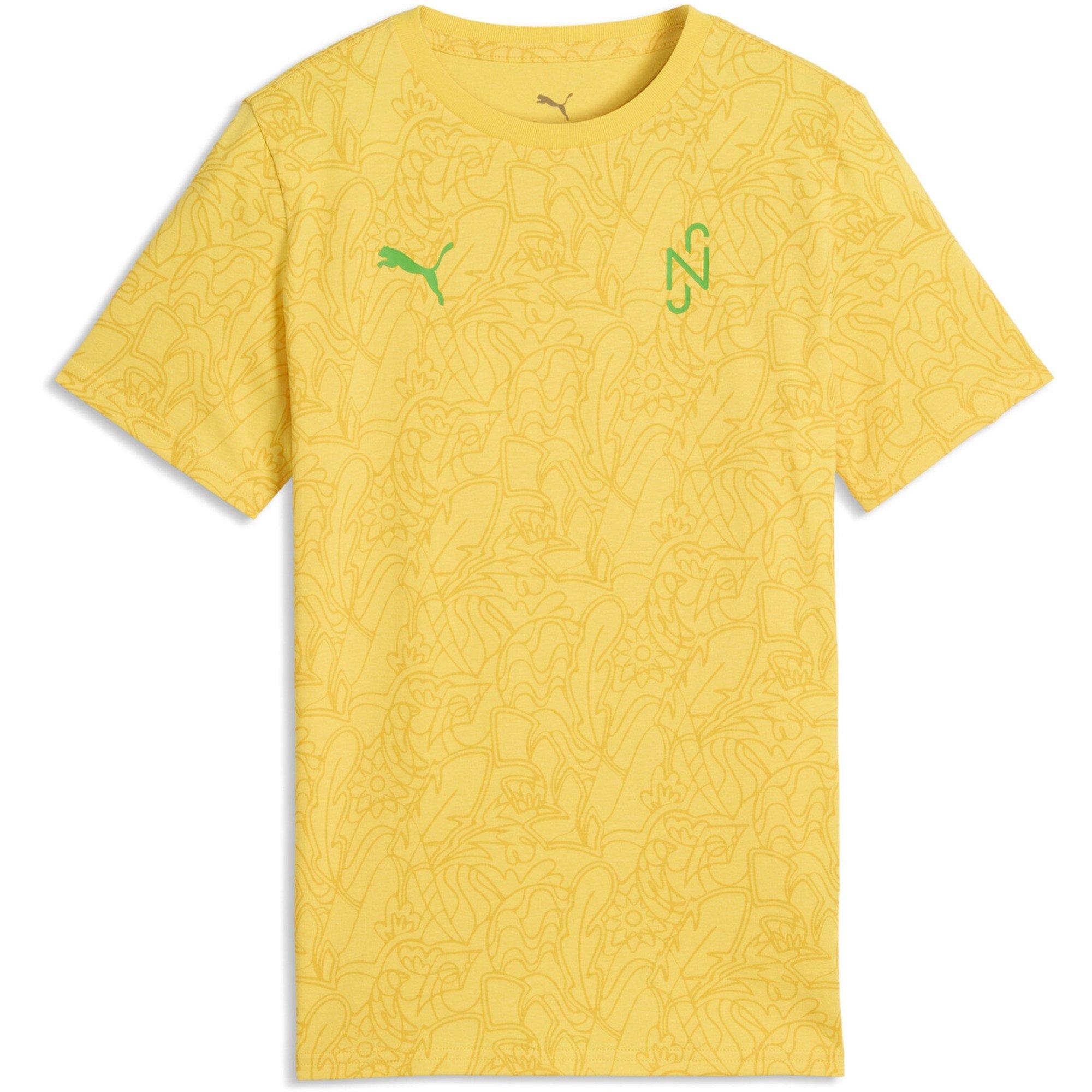 Yellow - Puma - Kids' Short Sleeve Performance T-Shirt - 1
