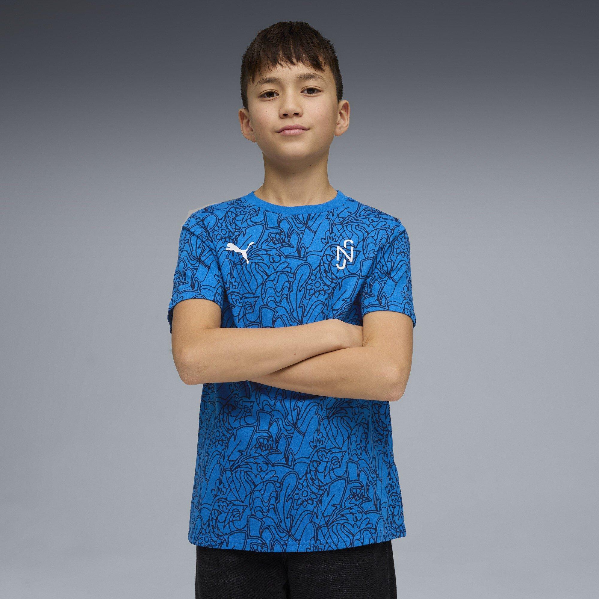 Blue - Puma - Kids' Short Sleeve Performance T-Shirt - 3
