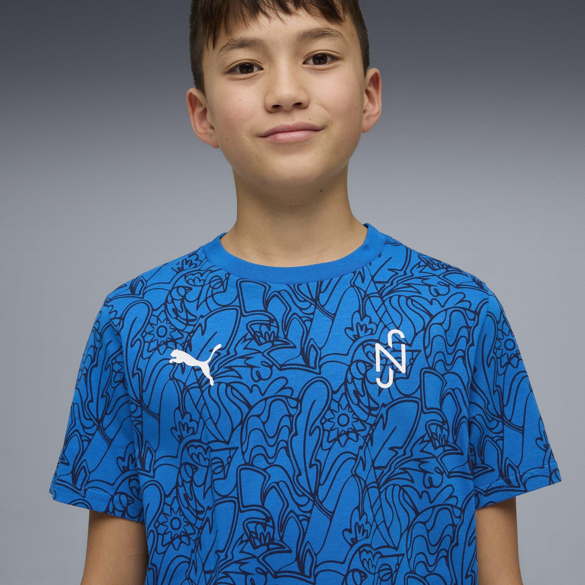Blue - Puma - Kids' Short Sleeve Performance T-Shirt - 4