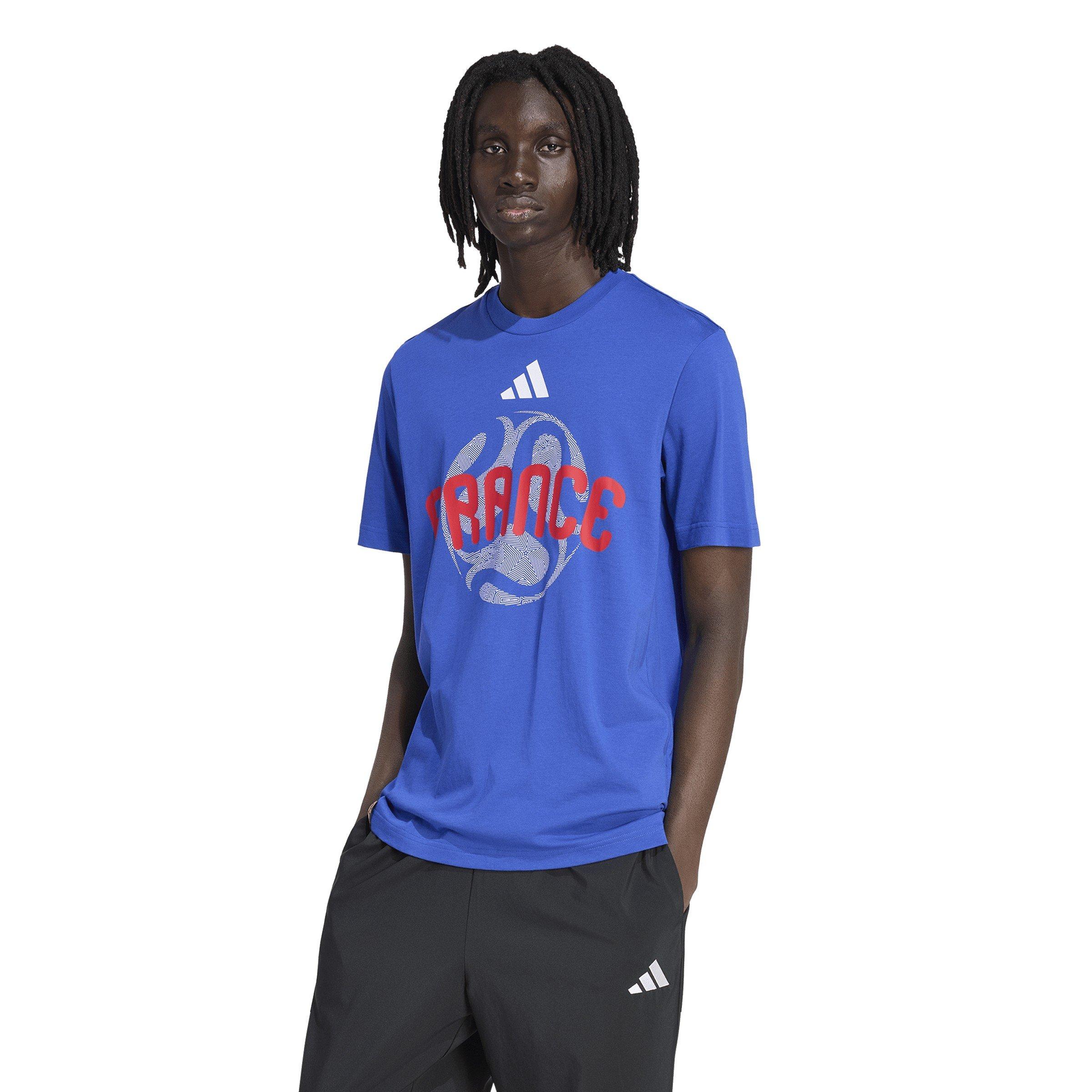 Vet Blauw - adidas - Men's Short Sleeve Performance T-Shirt - 2