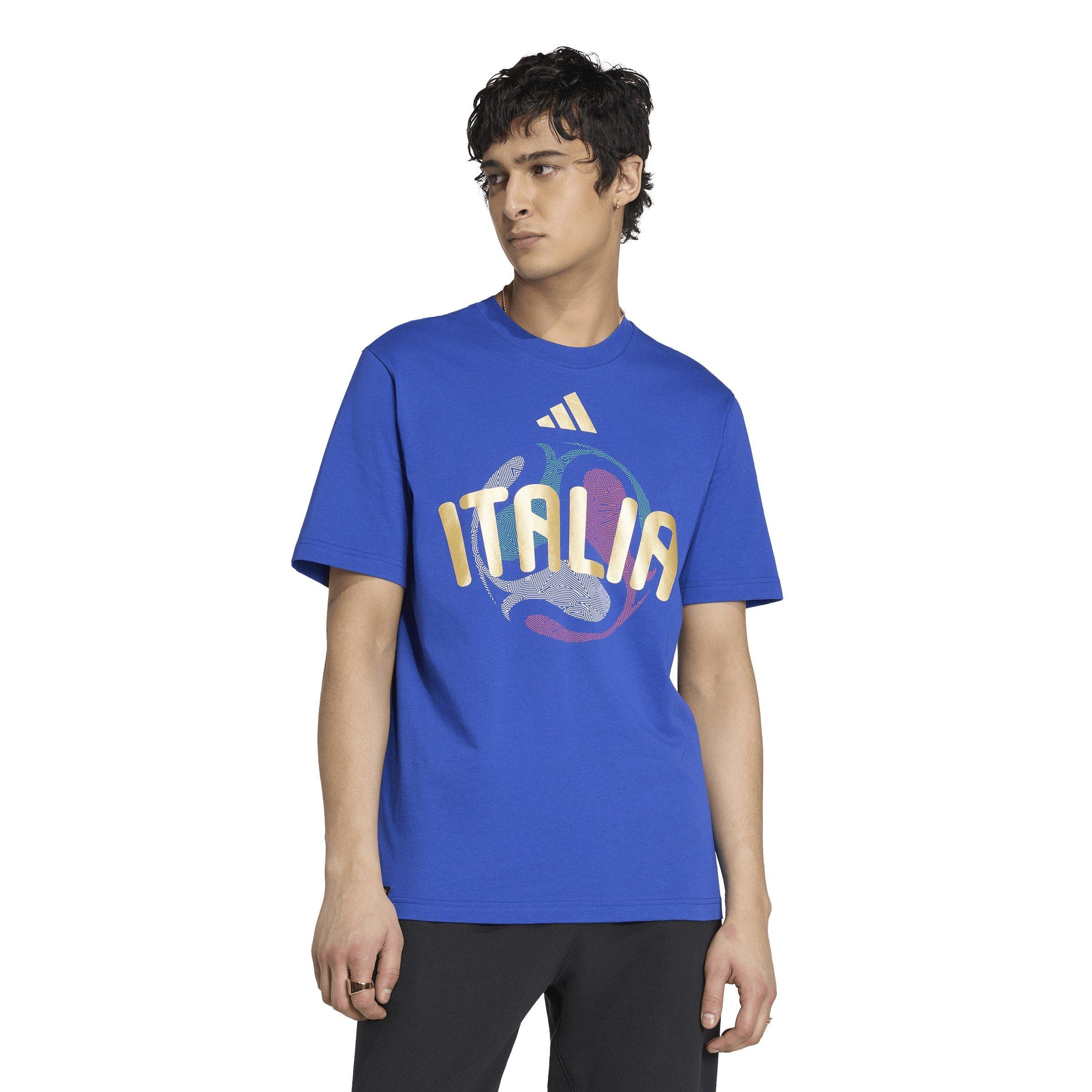 Bleu foncé - adidas - Men's Short Sleeve Performance T-Shirt - 2