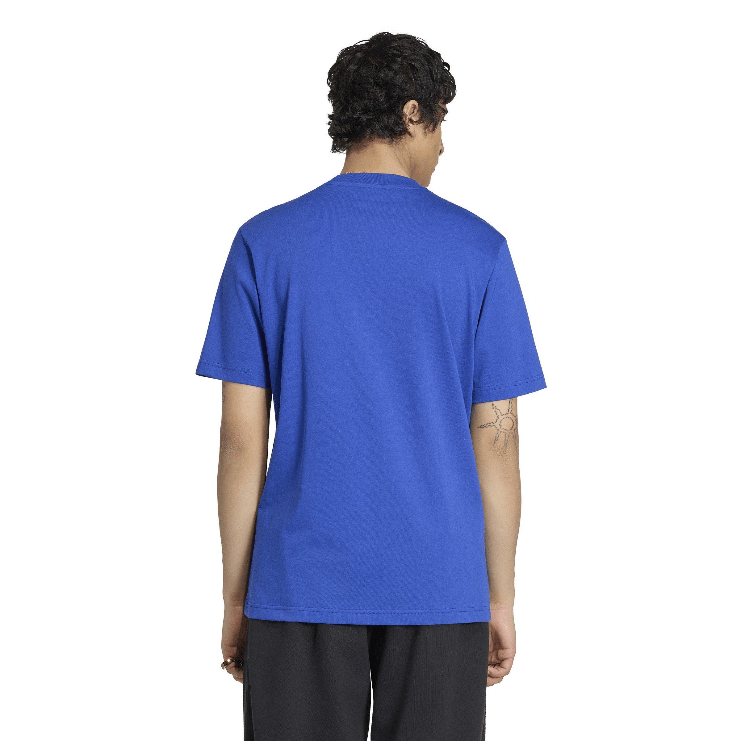 Bleu foncé - adidas - Men's Short Sleeve Performance T-Shirt - 3
