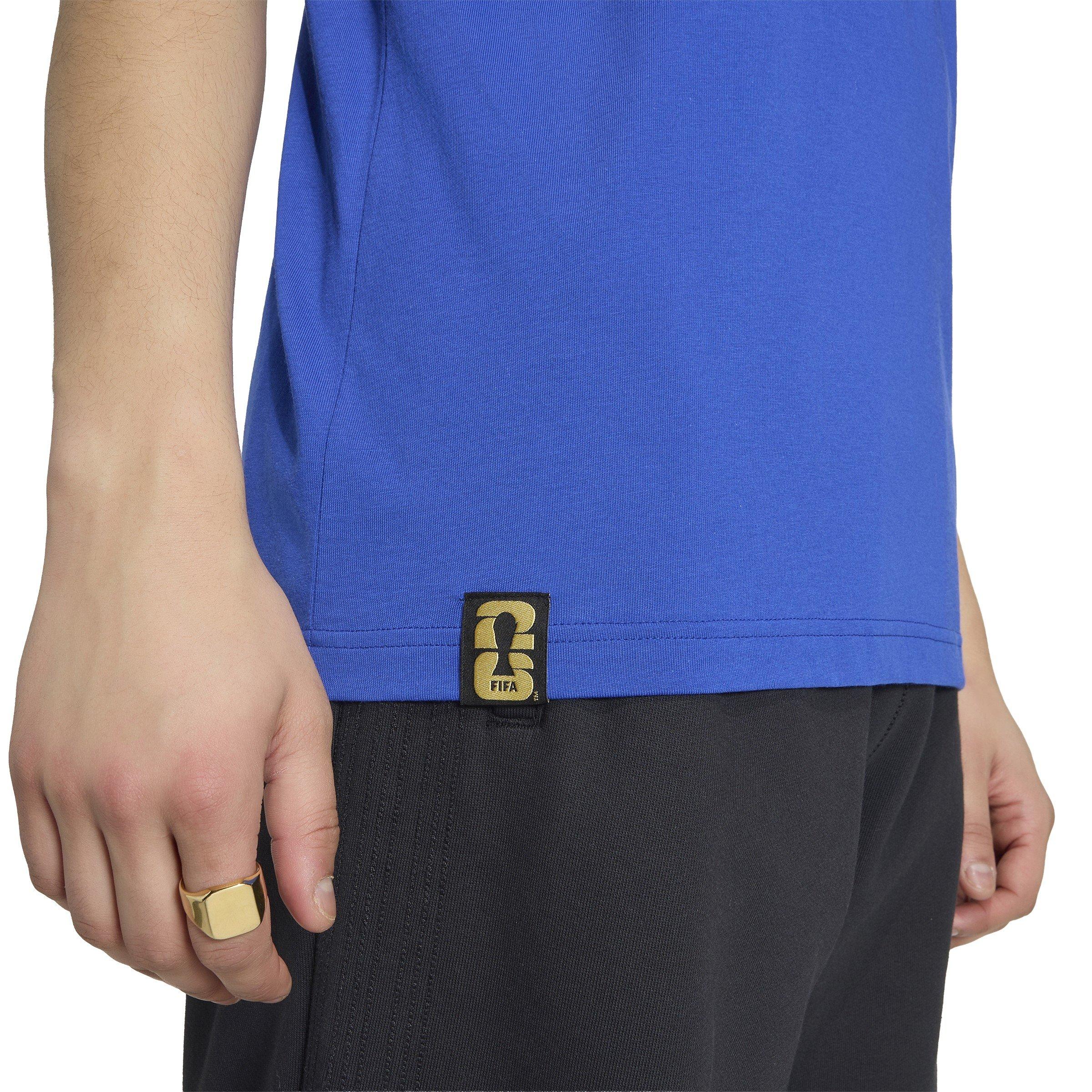 Bleu foncé - adidas - Men's Short Sleeve Performance T-Shirt - 4