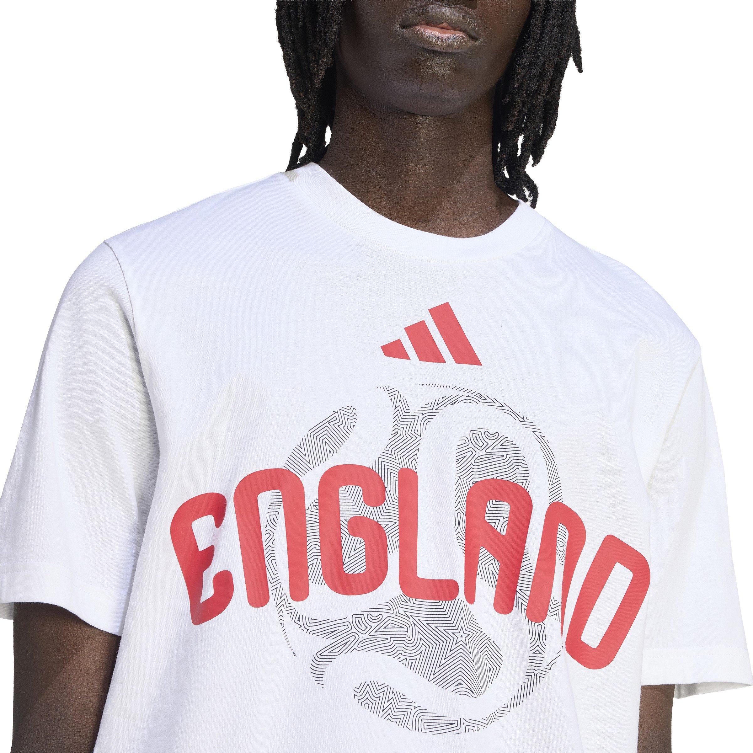 White - adidas - Men's Short Sleeve Performance T-Shirt - 4