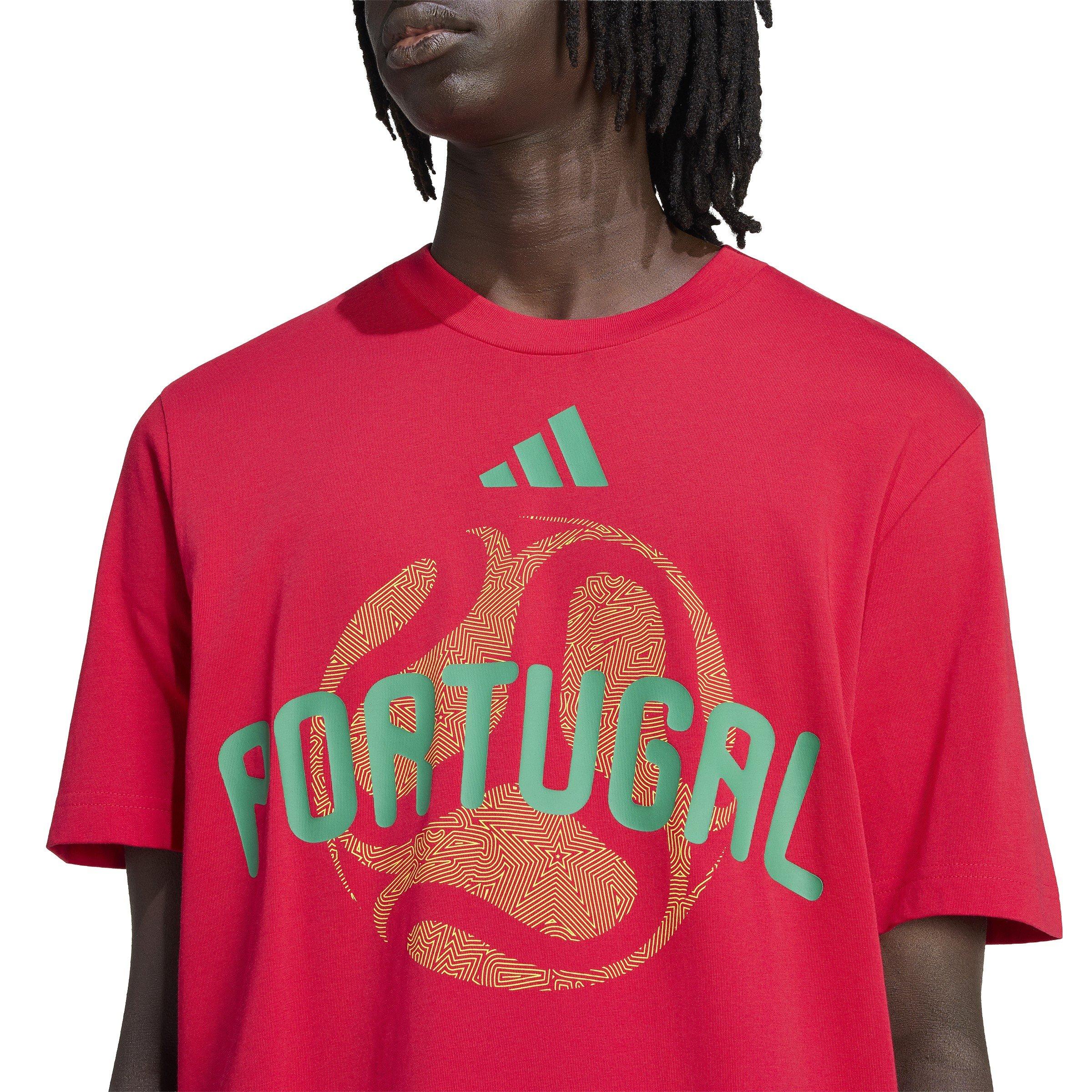 Vet Rood - adidas - Men's Short Sleeve Performance T-Shirt - 4