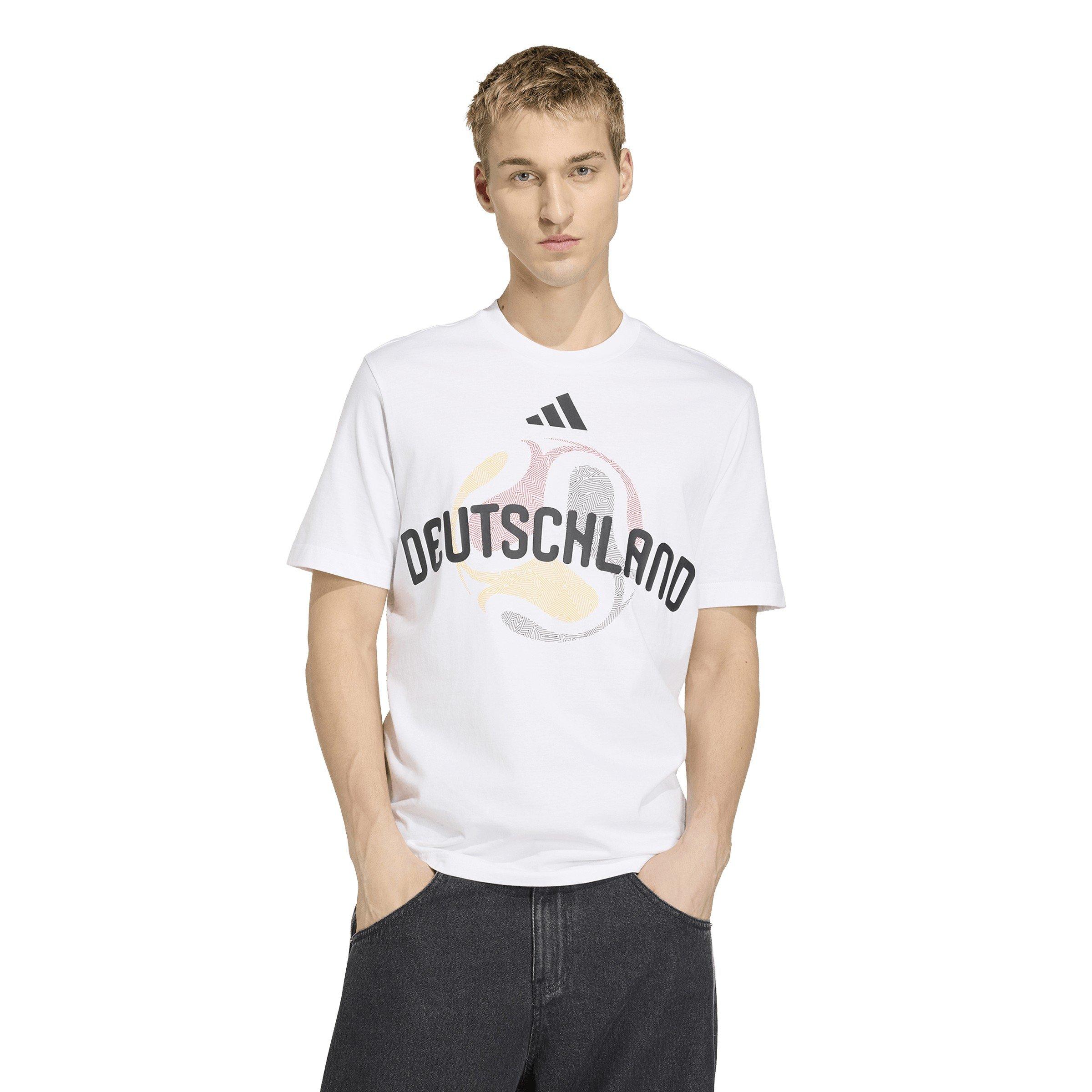 Blanc - adidas - Men's Short Sleeve Performance T-Shirt - 2