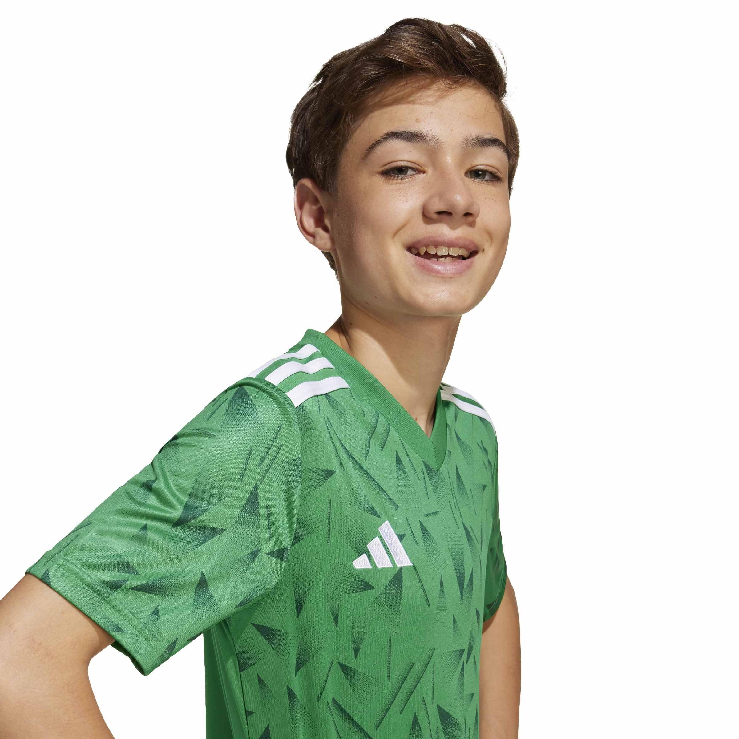 Team Green/Wh - adidas - Adidas T Icon25 Jsy Jn99 - 8