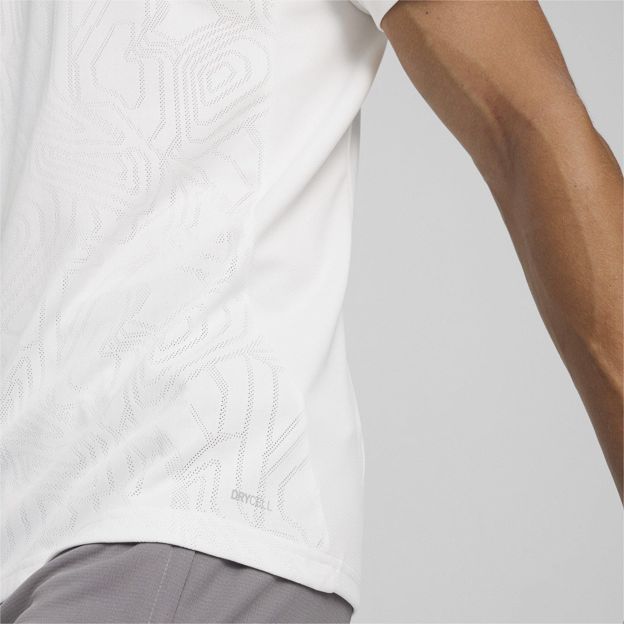 Puma Wit - Puma - Men's Teamfinal Training Short-Sleeve Performance T-Shirt - 5