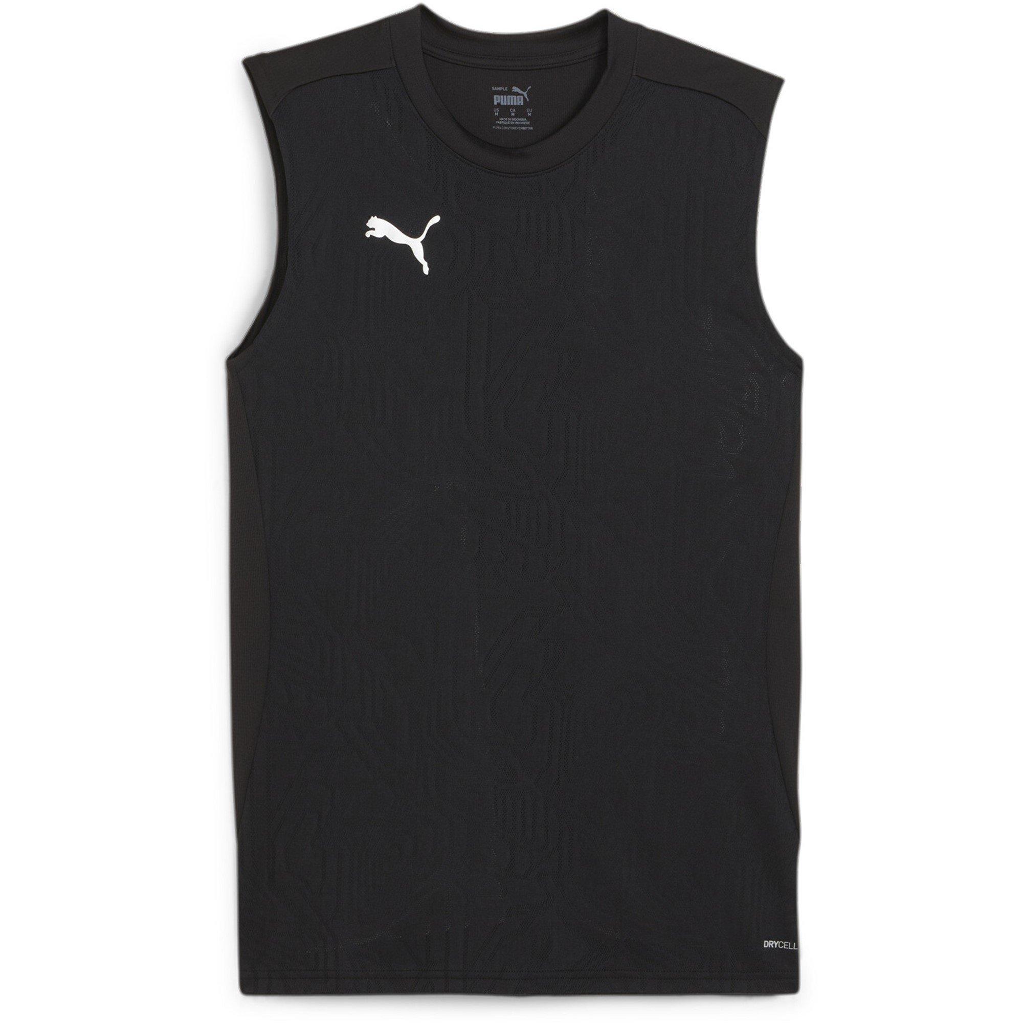 Puma Black - Puma - Men's Teamfinal Training Short-Sleeve Performance T-Shirt - 1