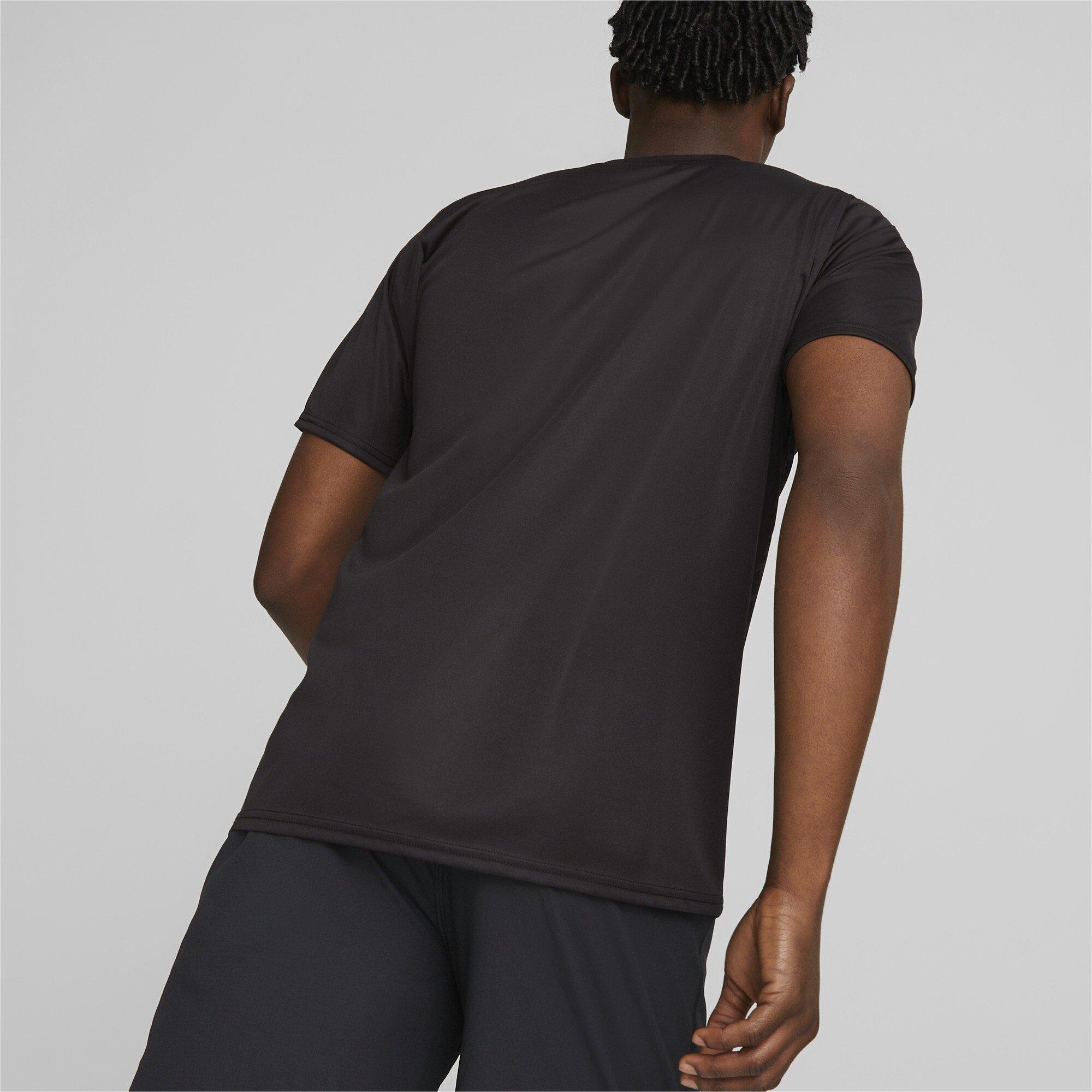 Preto - Puma - Men's Short-Sleeve Performance T-Shirt - 4