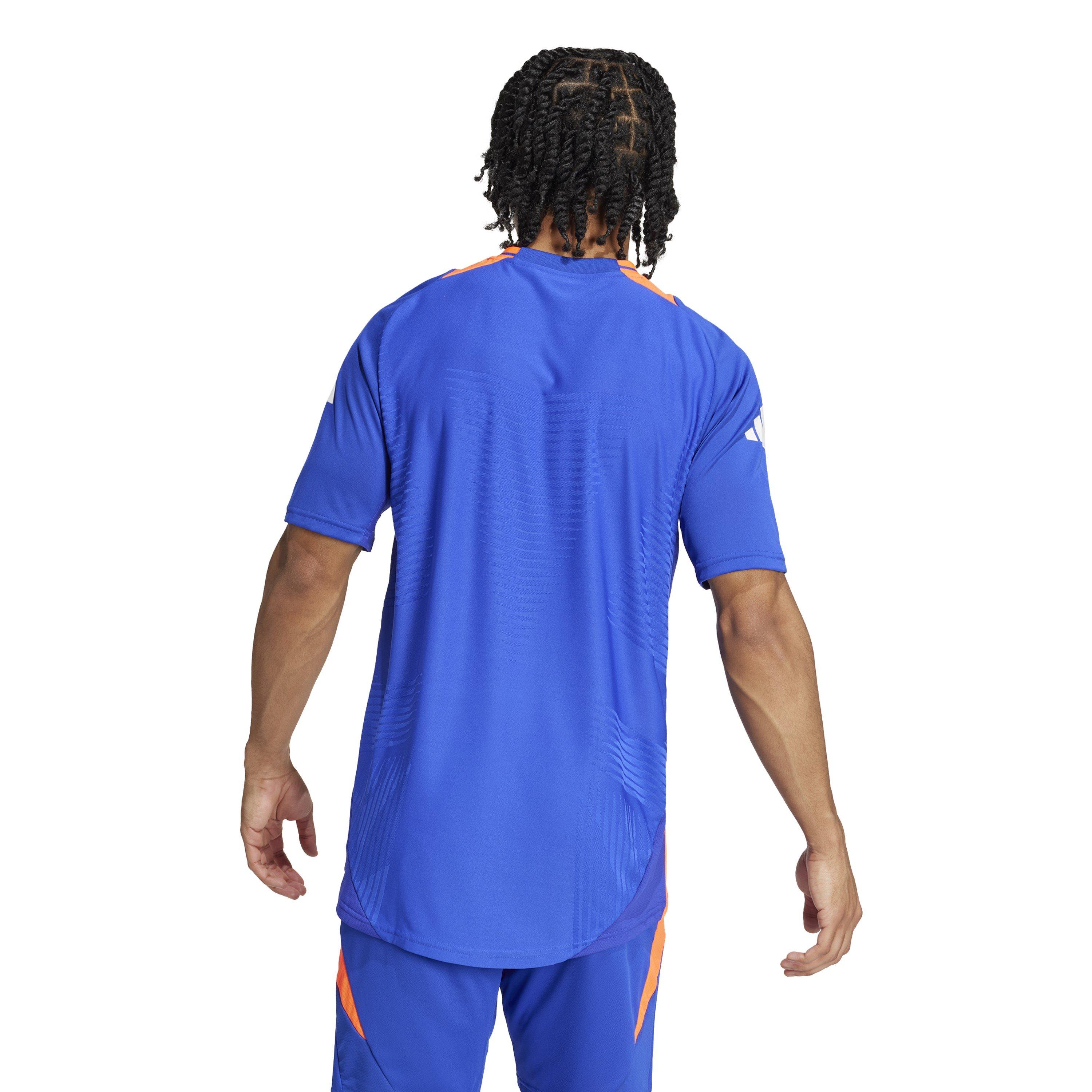 Blau - adidas - Tiro24 P Tr Jsy T-Shirt Mens - 4