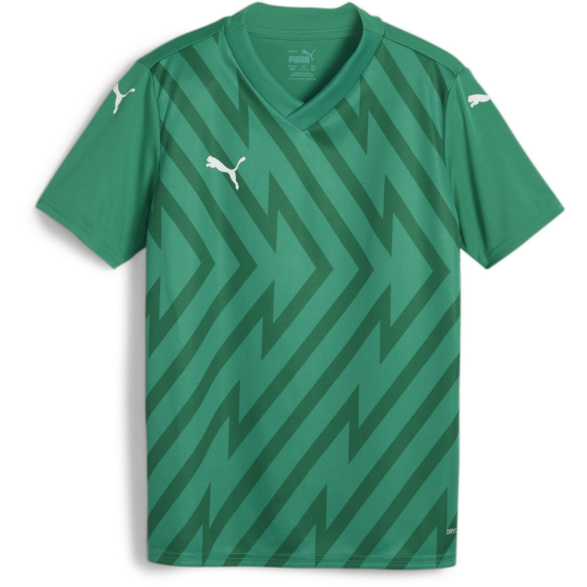 SGrn-Wht-PGrn - Puma - Puma Teamglory Jersey Jr T-Shirt Unisex Kids - 1