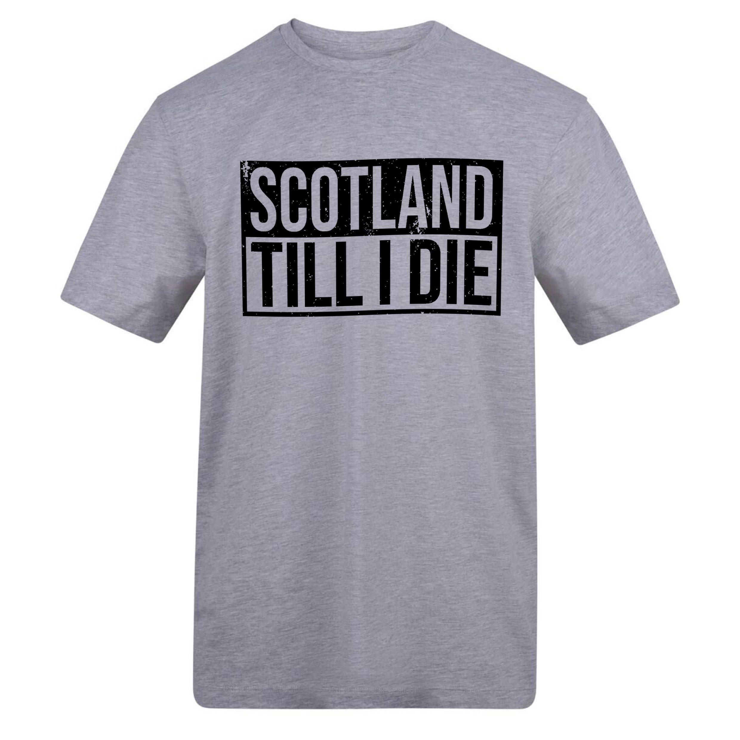 Adults Printed Scotland World Cup Tee