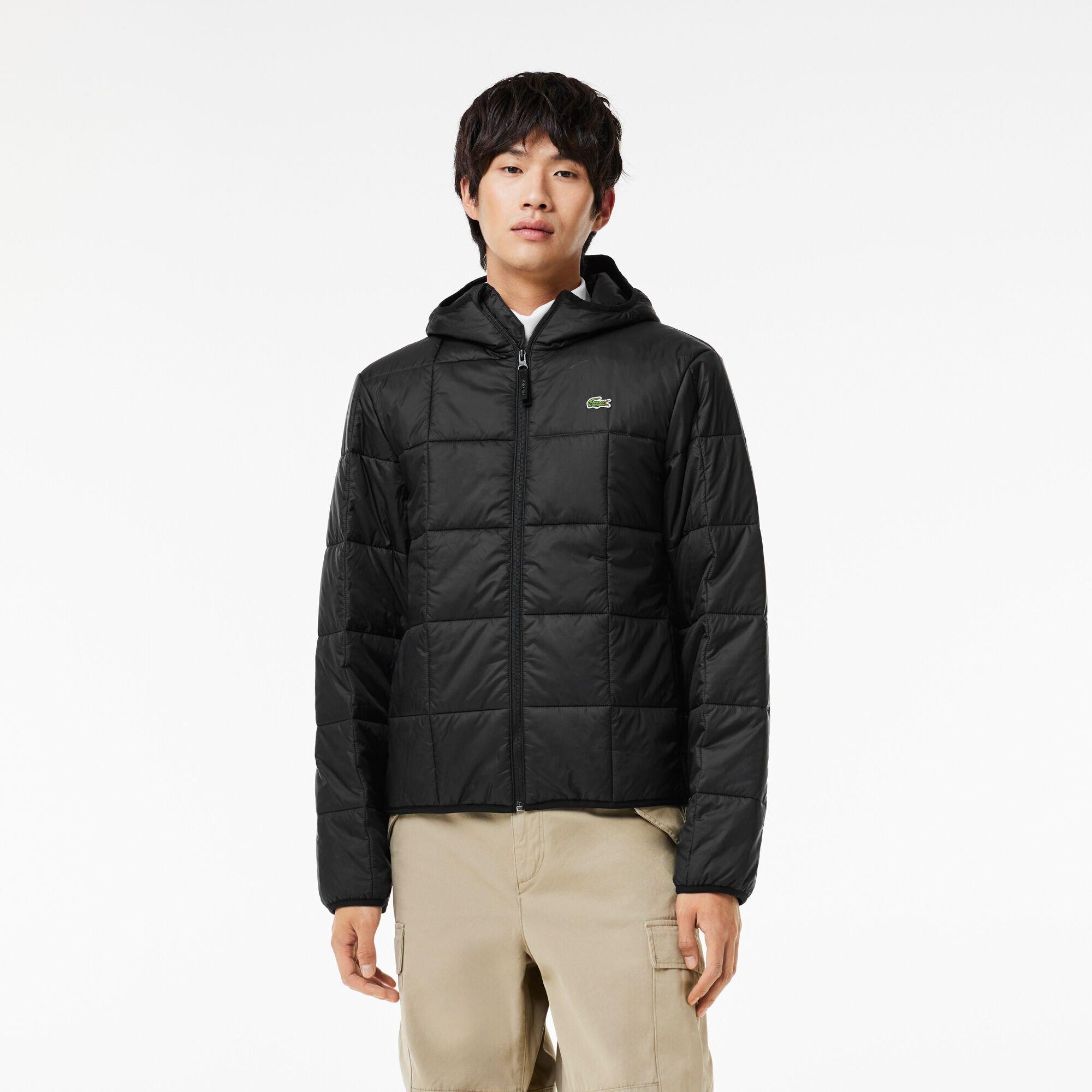 Nero/Nero - Lacoste - Colour Block Padded Jacket - 1