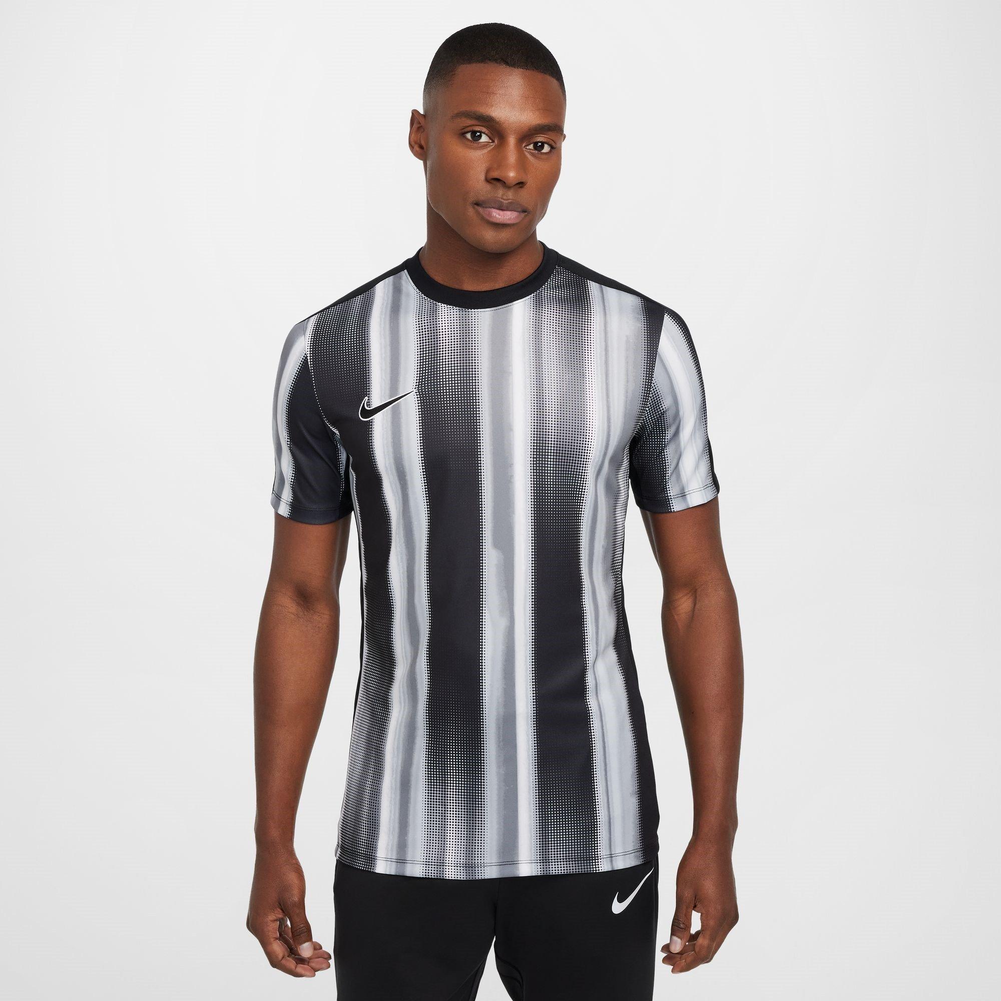 Grau/Schwarz - Nike - Academy Men's Dri-FIT Short-Sleeve Soccer Top - 1