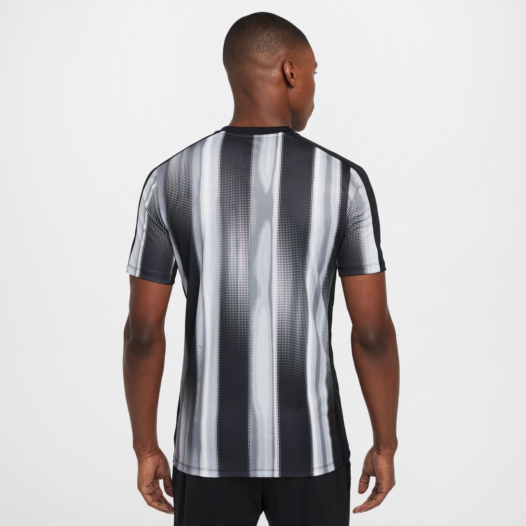 Grau/Schwarz - Nike - Academy Men's Dri-FIT Short-Sleeve Soccer Top - 2