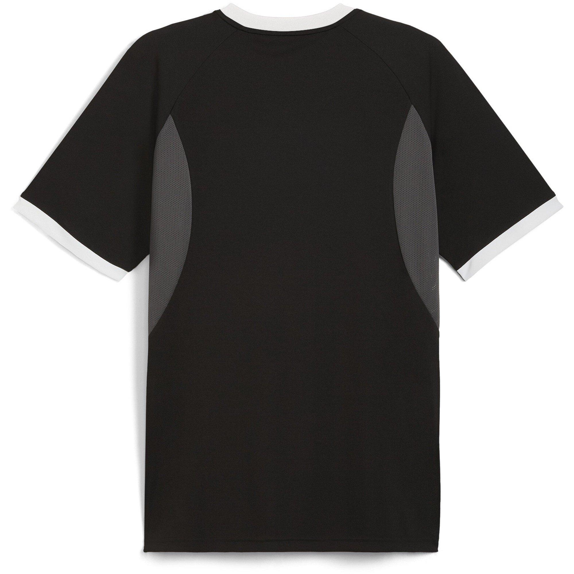Black/White/Gry - Puma - Puma Individualliga Jersey T-Shirt Mens - 2