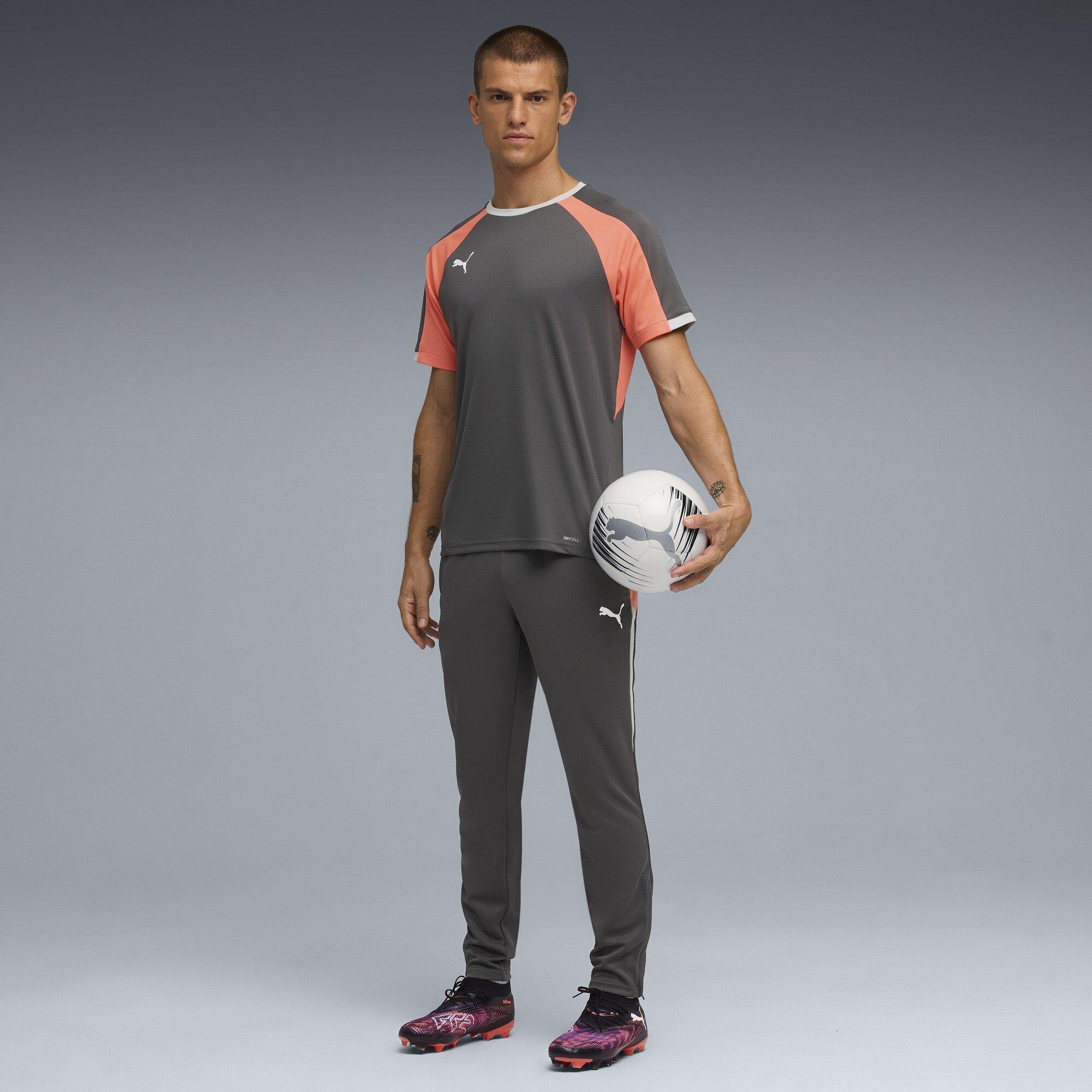 Shadow Gray - Puma - Puma Individualliga Jersey T-Shirt Mens - 7