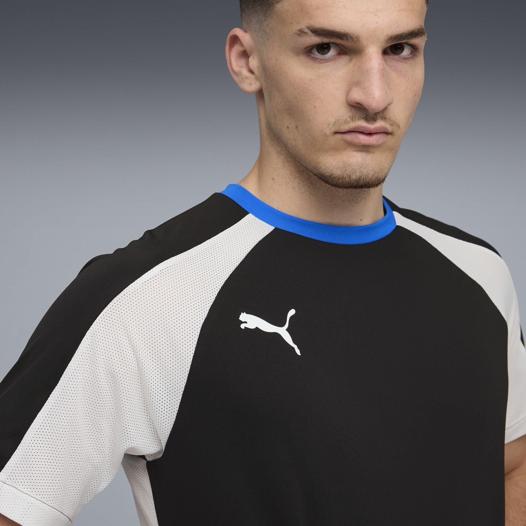 Black/Wh - Puma - Puma Individualliga Jersey T-Shirt Mens - 5
