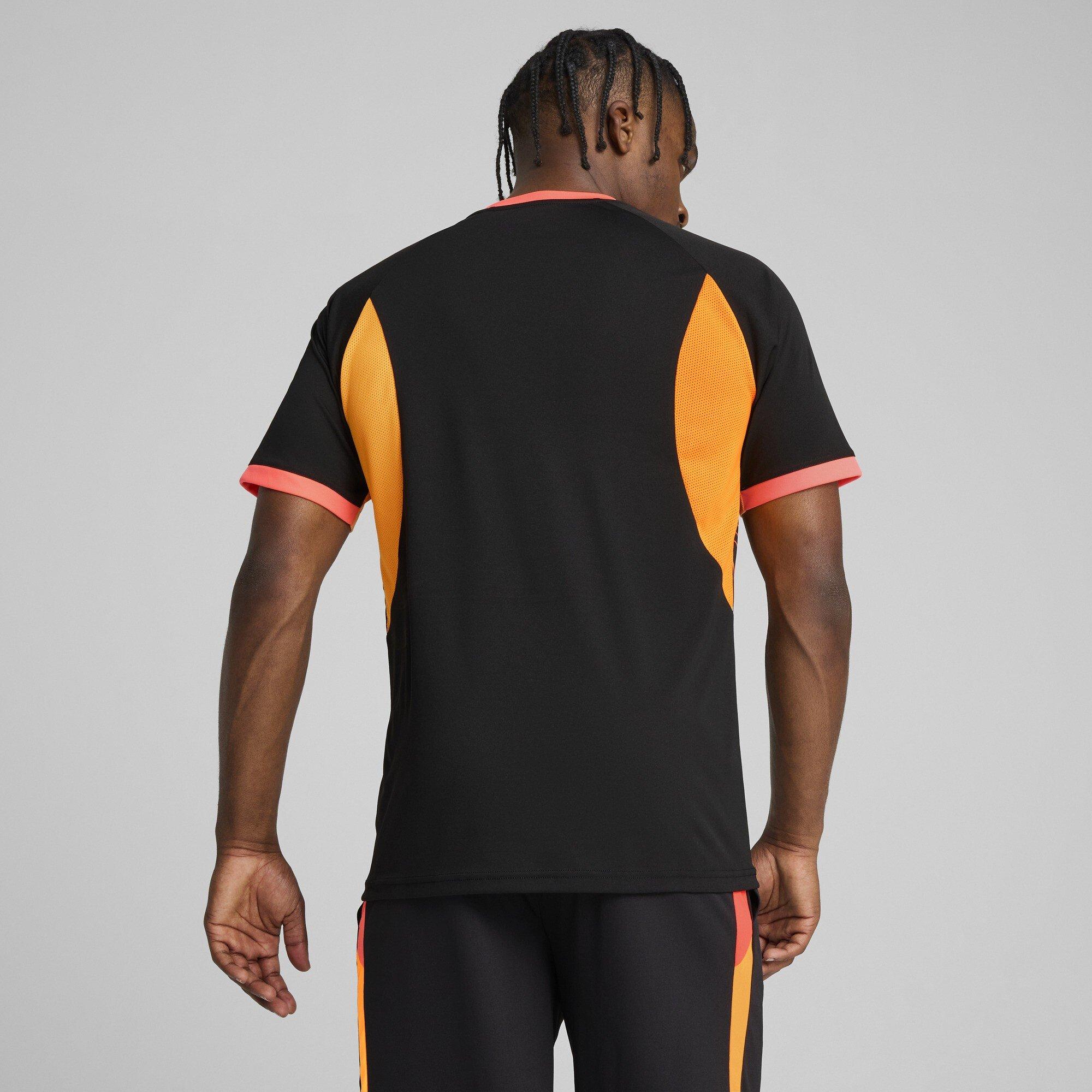Black/Glowing - Puma - Puma Individualliga Graphic Jersey T-Shirt Mens - 4