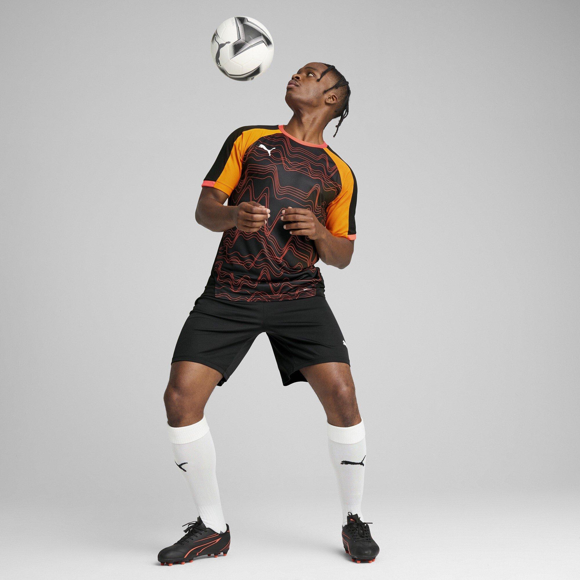 Black/Glowing - Puma - Puma Individualliga Graphic Jersey T-Shirt Mens - 5