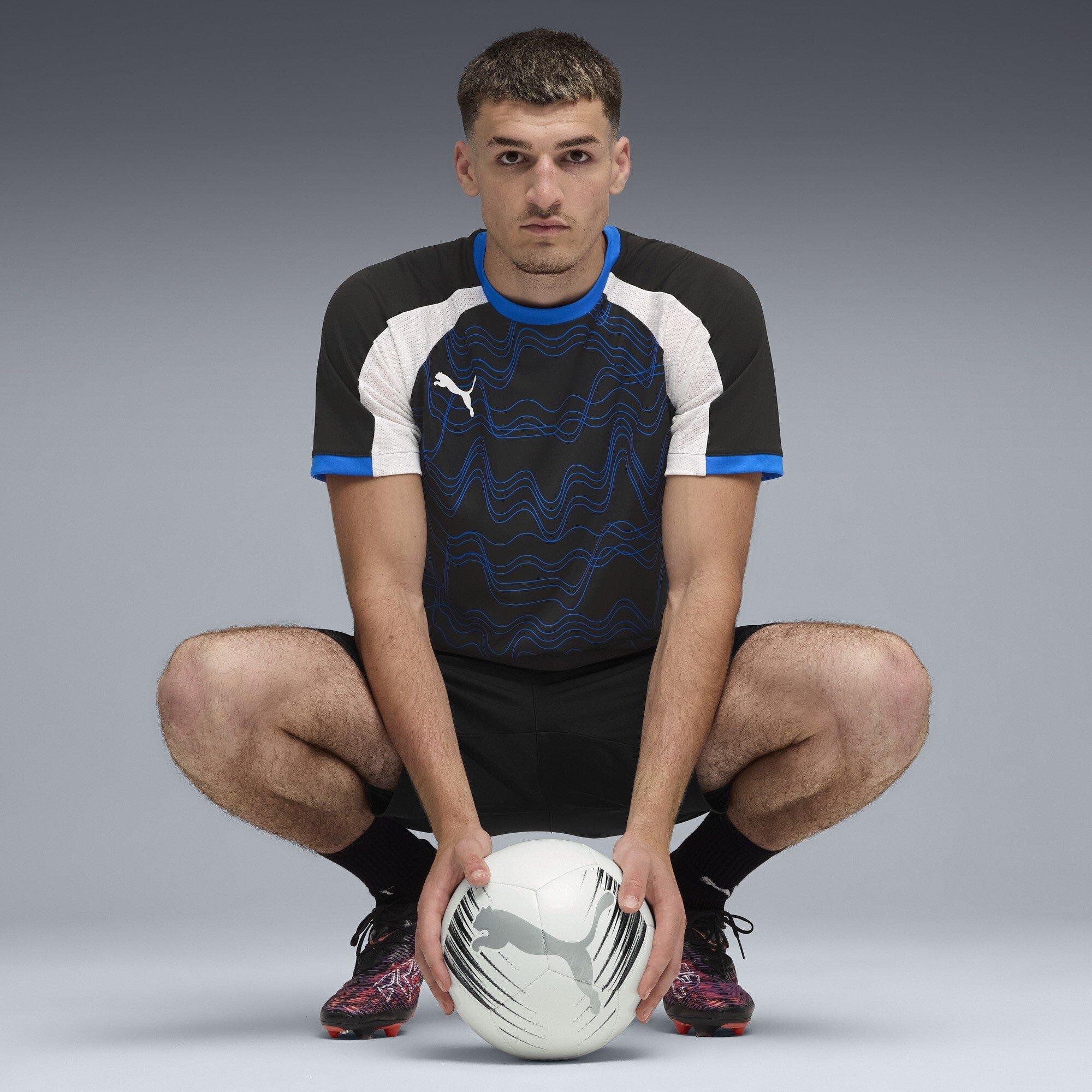 Black/Wh - Puma - Puma Individualliga Graphic Jersey T-Shirt Mens - 7