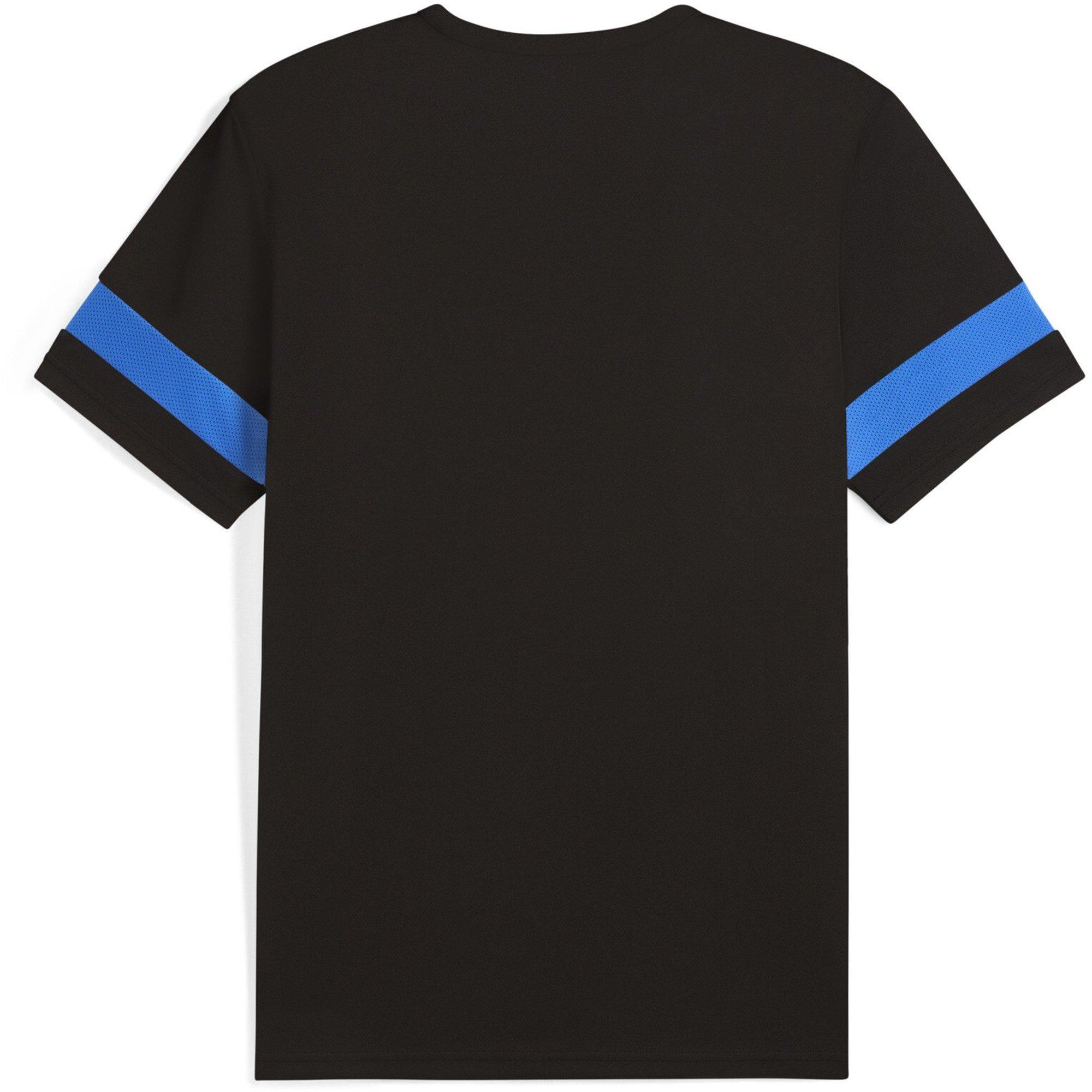Black/Ultra B - Puma - Men's Attacanto Logo Jersey Short Sleeve Performance T-Shirt - 2