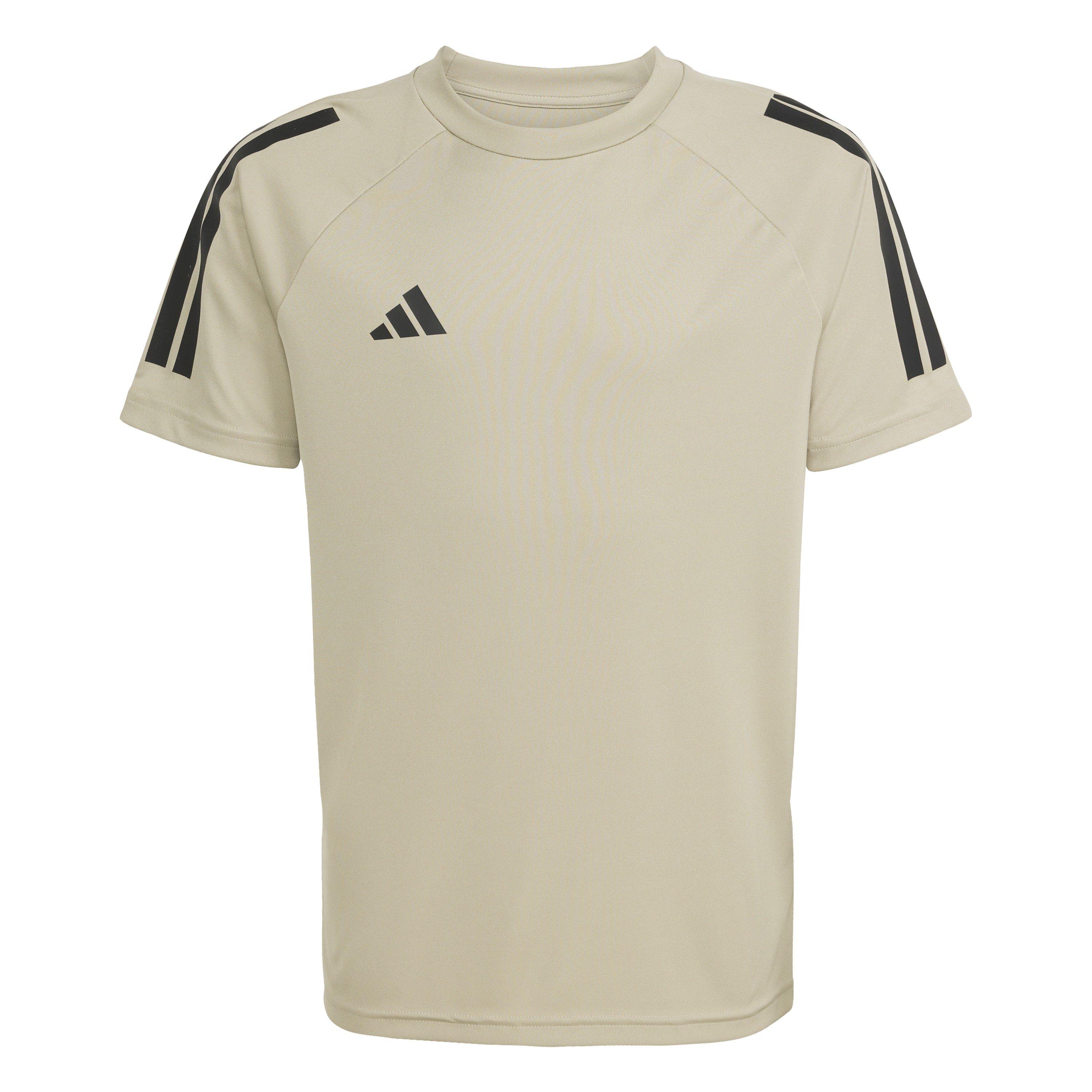 W.Cargo/Black - adidas - Kids' Short Sleeve Performance T-Shirt - 1