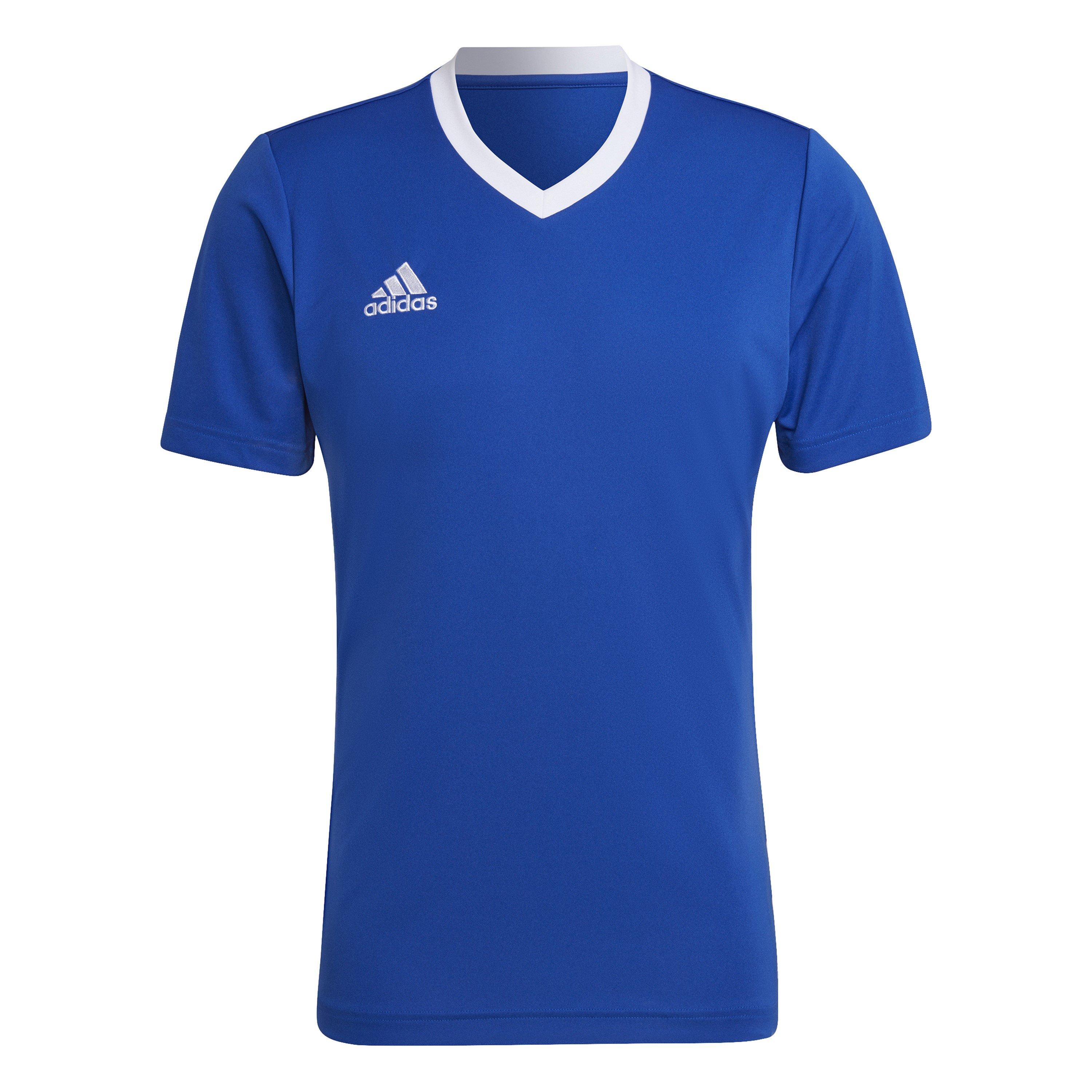 Adidas Men's Short Sleeve Performance T-Shirt - Royal Blue - S