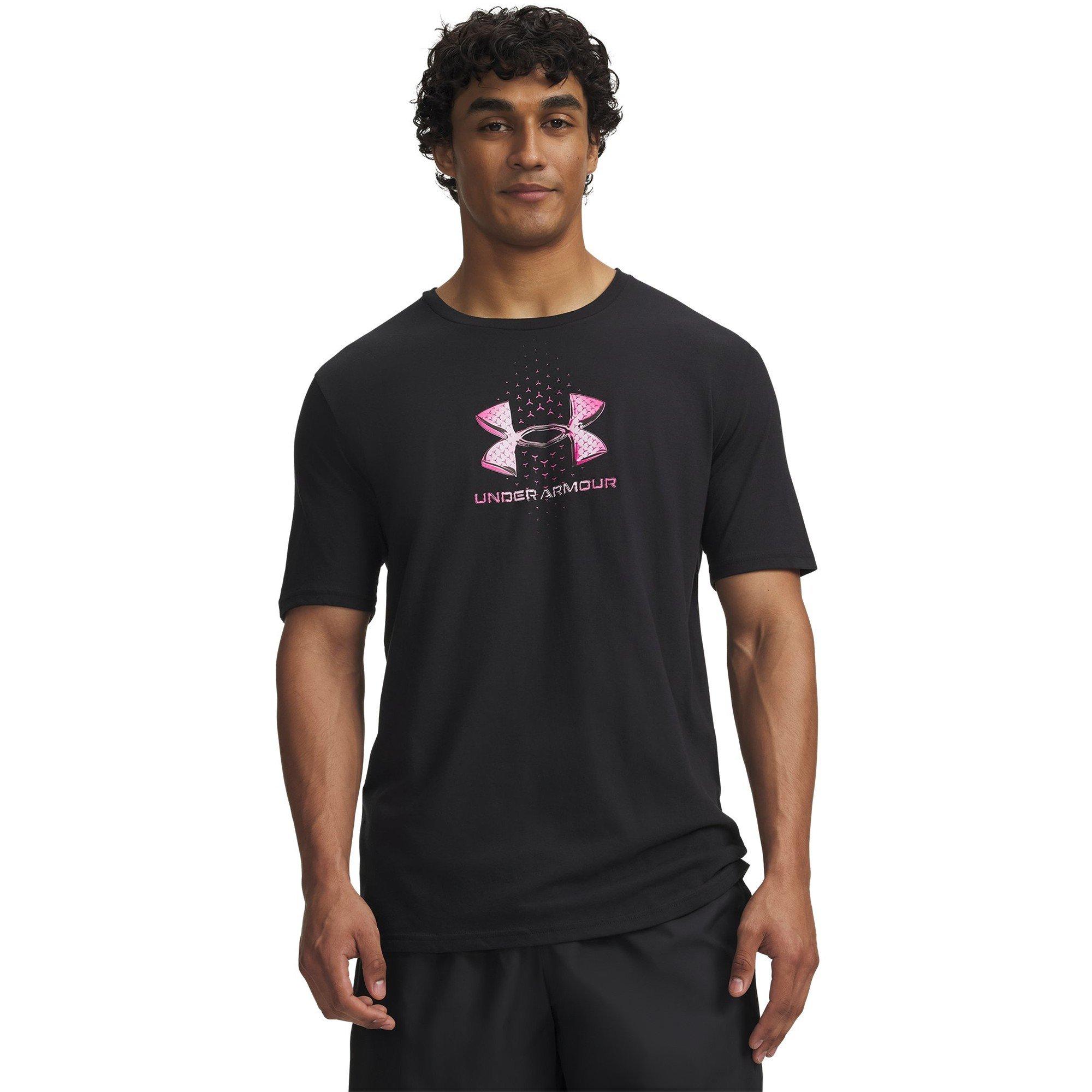 Preto / Rosa - Under Armour - UA Ch Graphic Tee Sn63 - 1