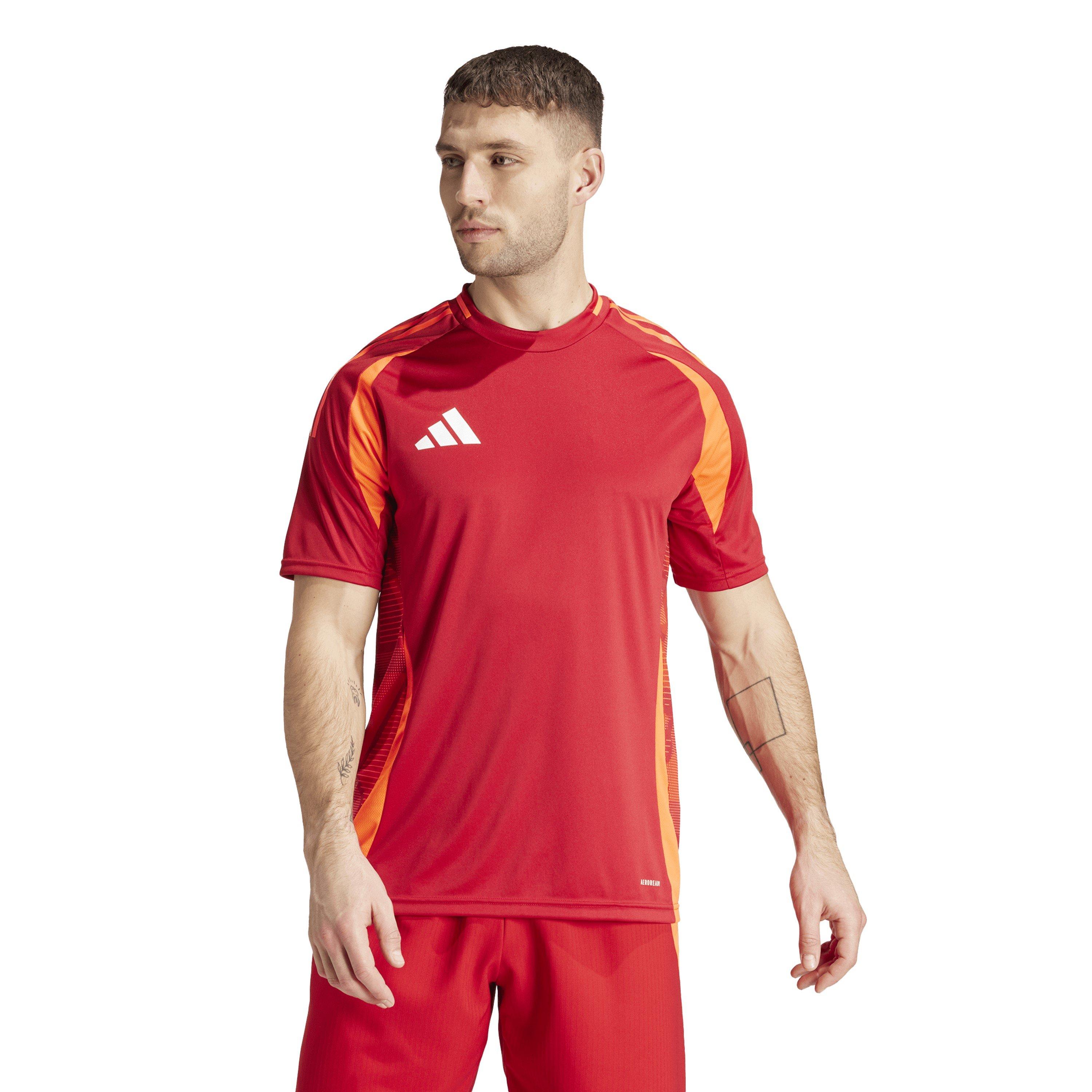 Rouge Puissant - adidas - Tiro24 C M Jsy T-Shirt Mens - 3