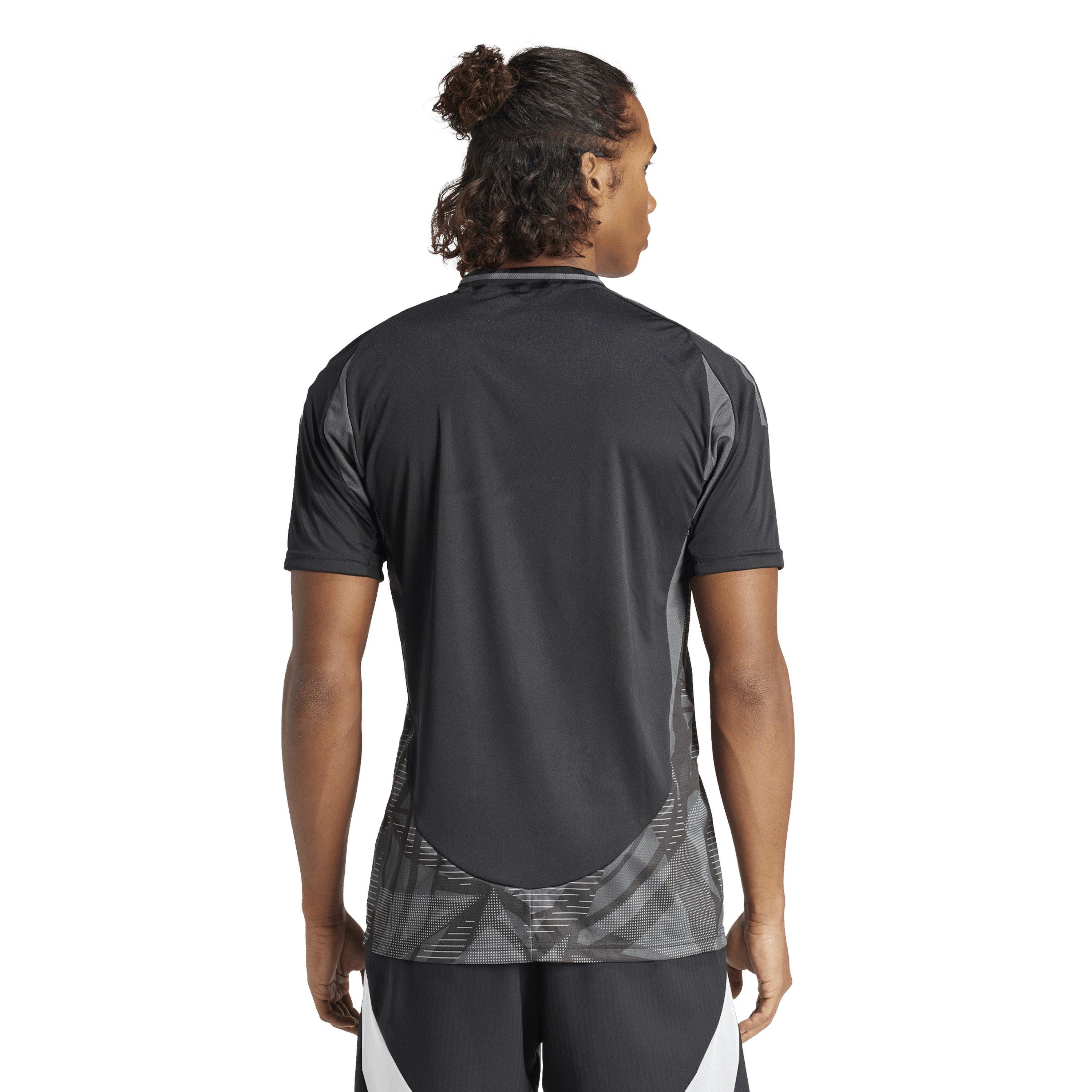 Preto - adidas - Tiro24 C M Jsy T-Shirt Mens - 4