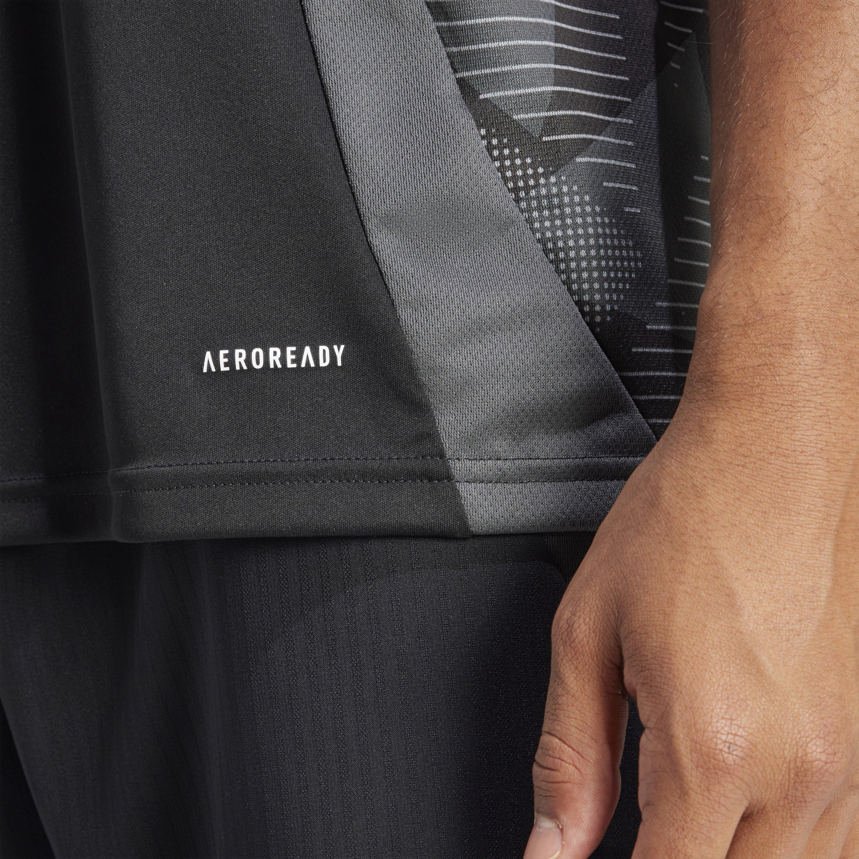 Preto - adidas - Tiro24 C M Jsy T-Shirt Mens - 5