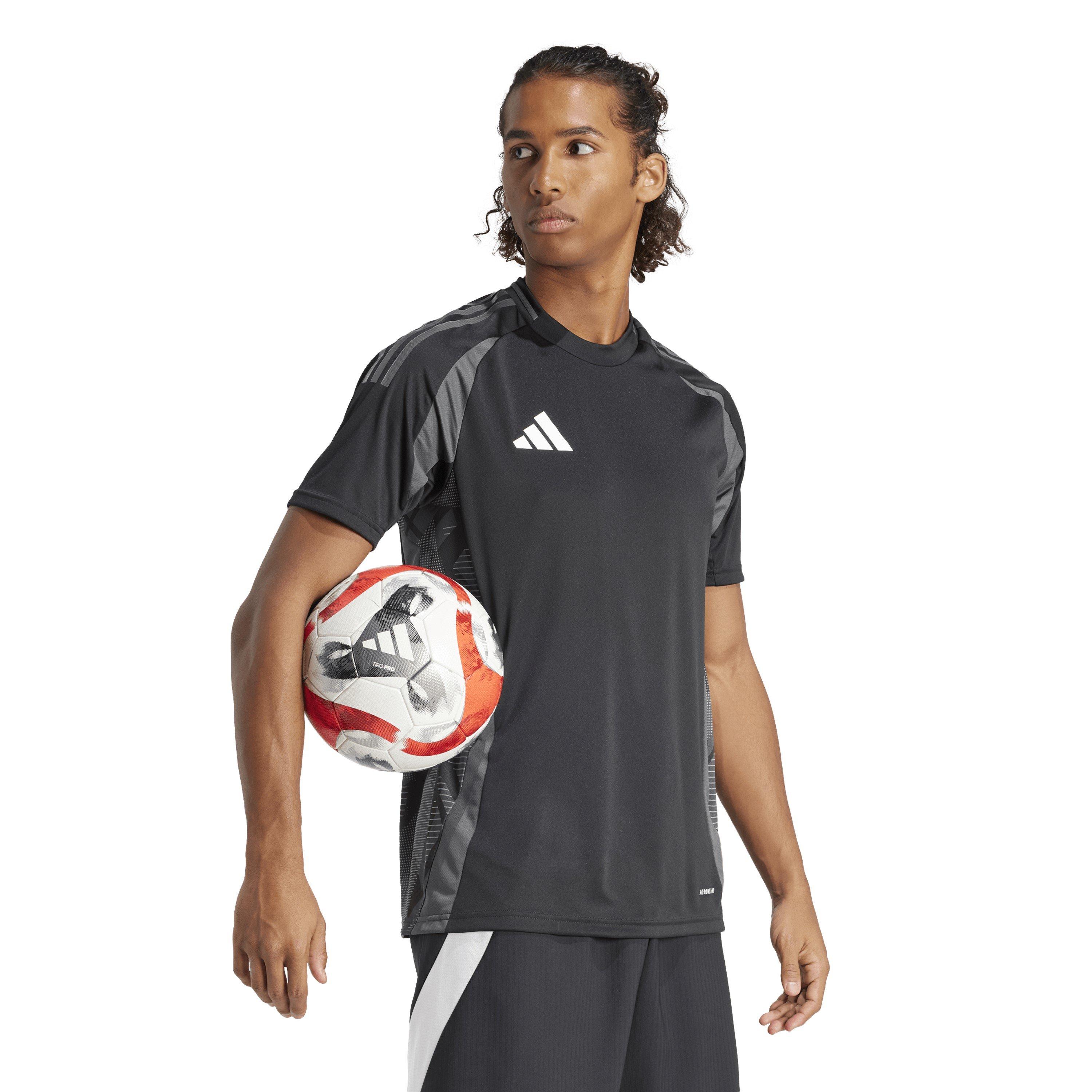 Preto - adidas - Tiro24 C M Jsy T-Shirt Mens - 7