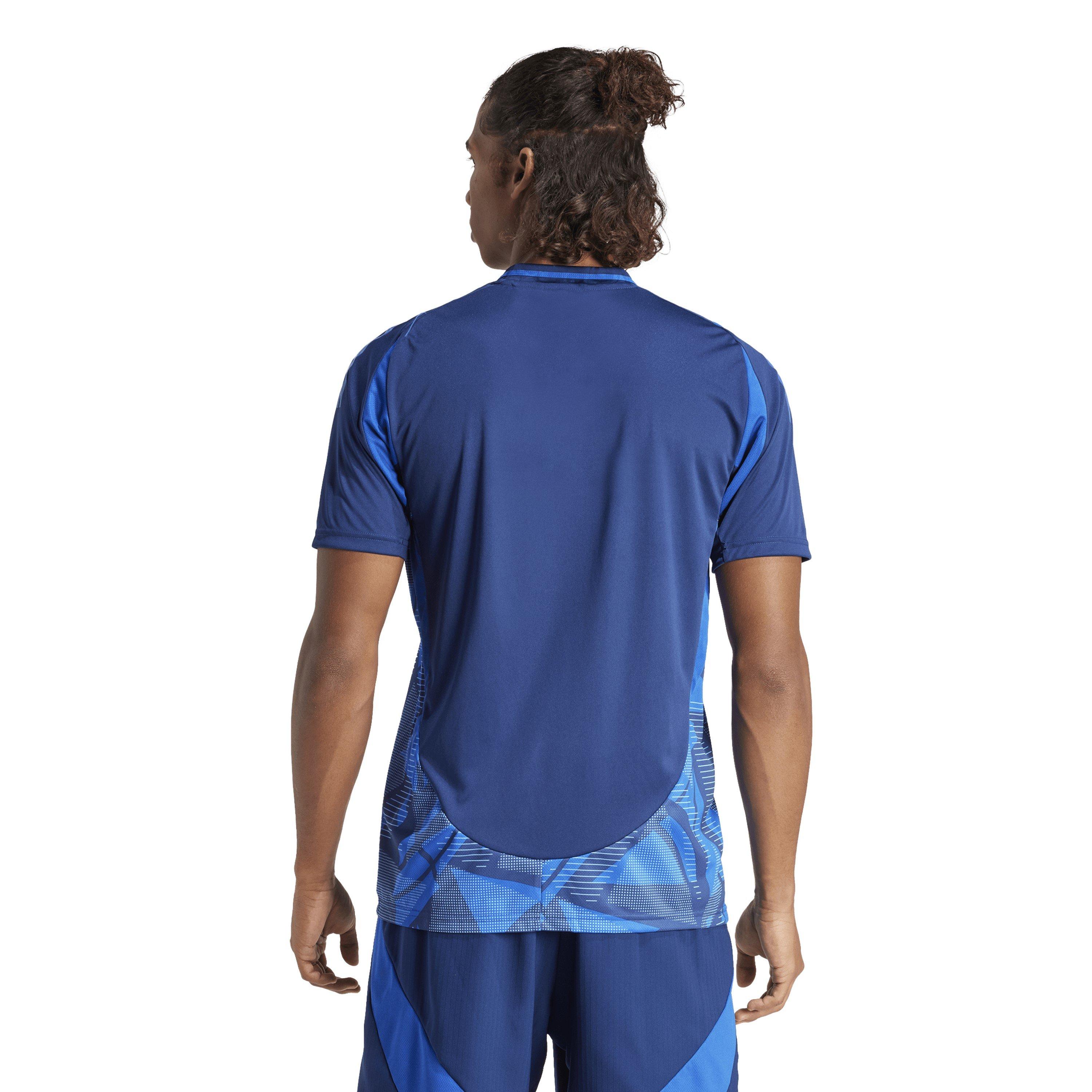 Navy Blue - adidas - Men's Tiro24 Short Sleeve Performance T-Shirt - 4