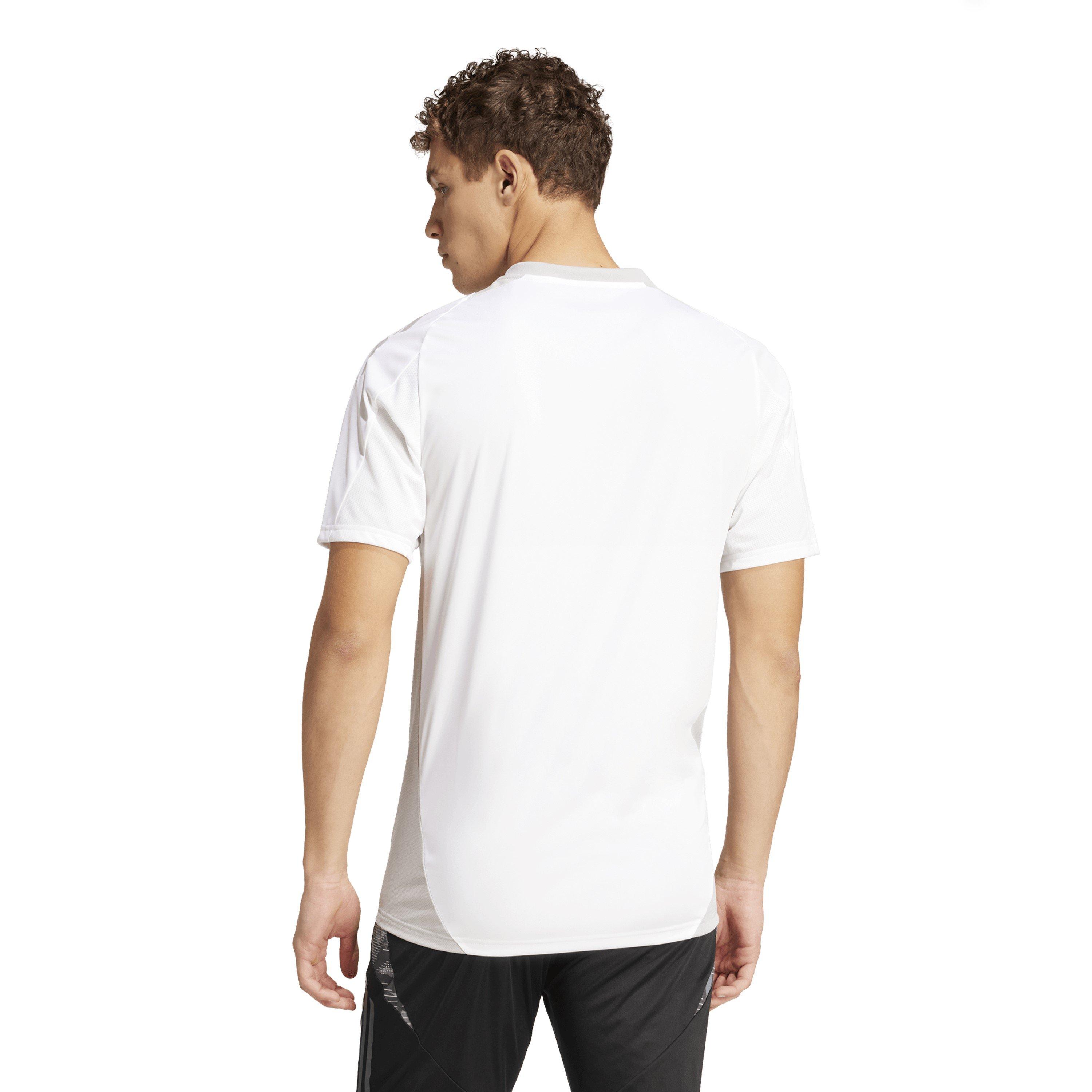 Blanco/Gris Dos - adidas - Tiro24 C Tr Jsy T-Shirt Mens - 4