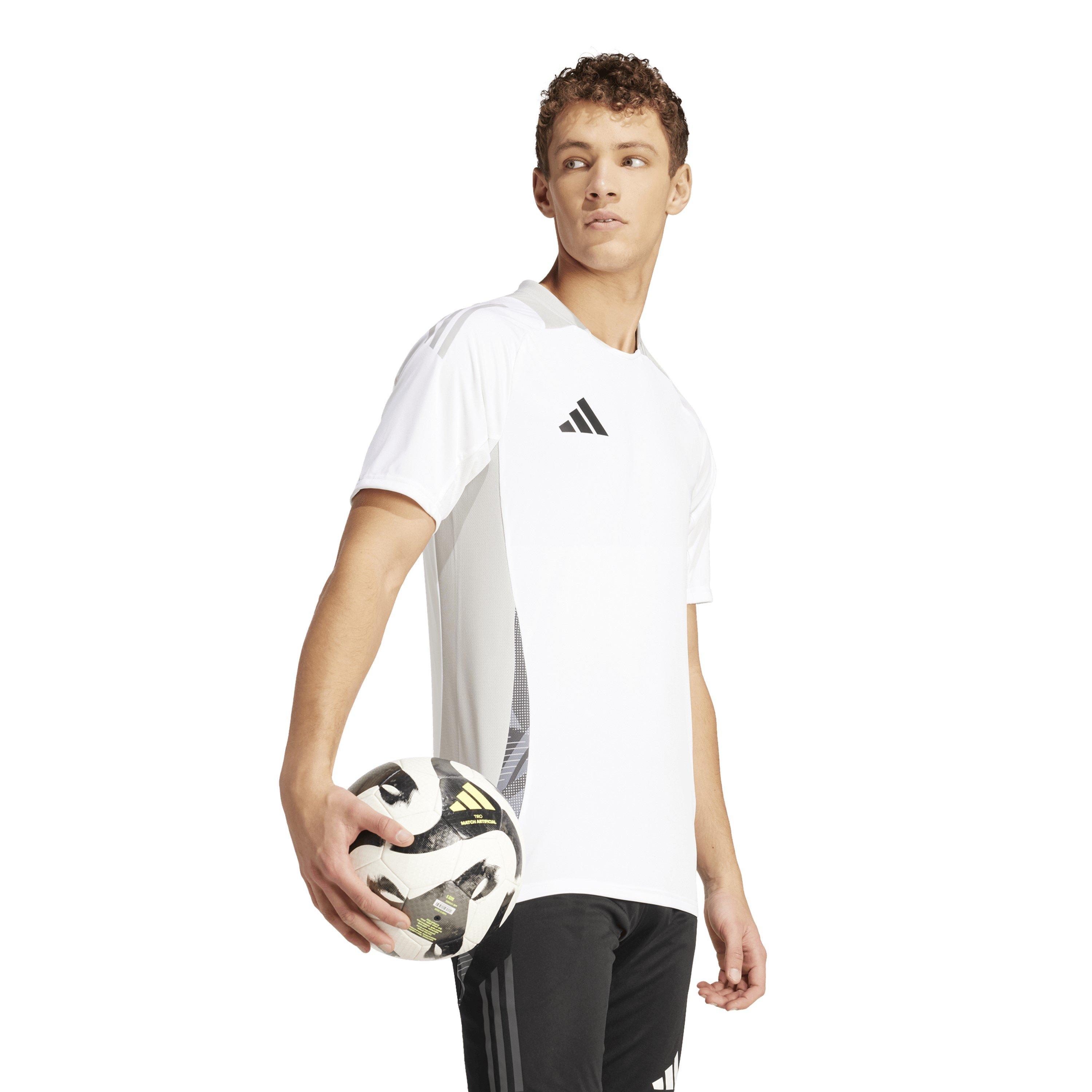 Blanco/Gris Dos - adidas - Tiro24 C Tr Jsy T-Shirt Mens - 7