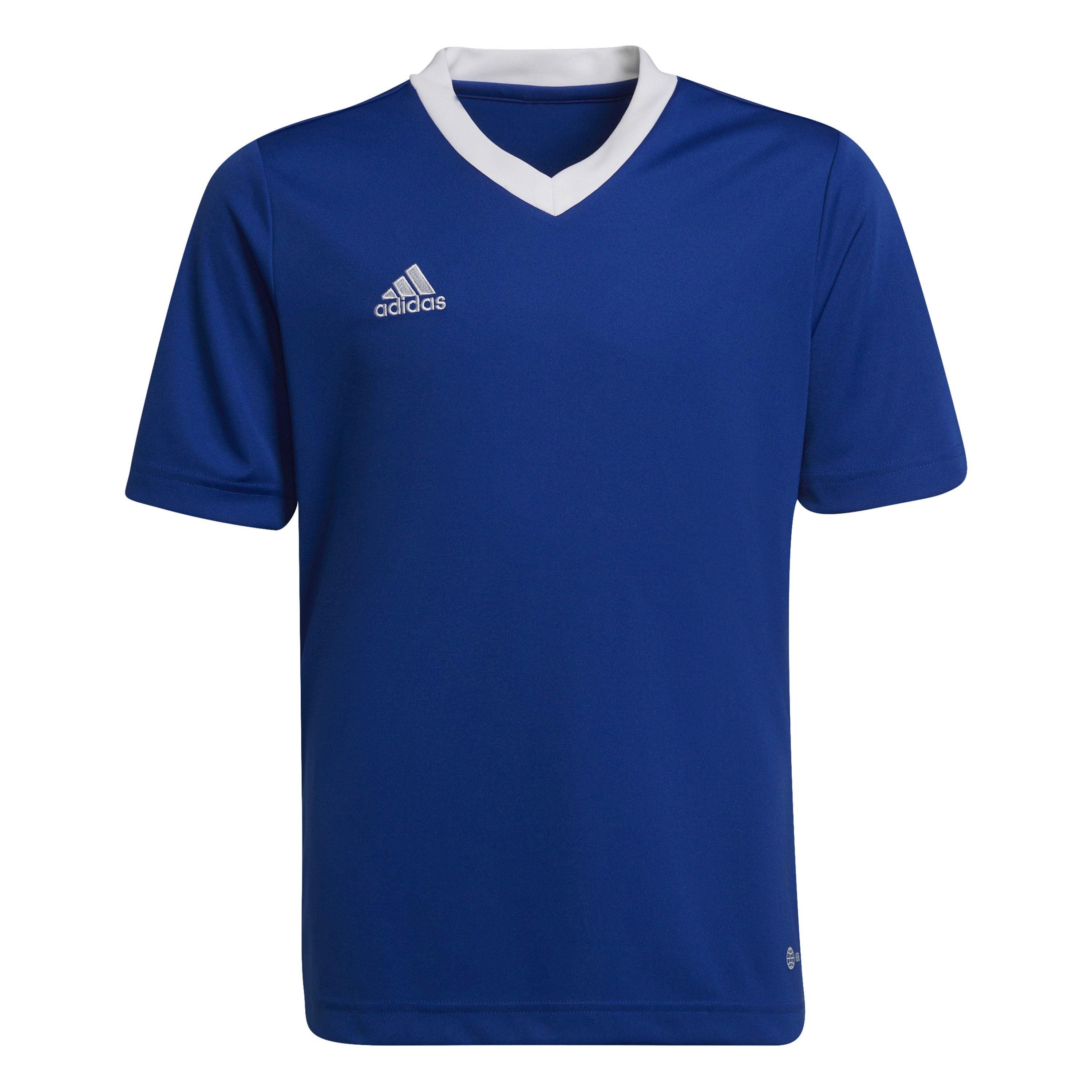 Royal Blue - adidas - Unisex Kids' Short Sleeve Performance T-Shirt - 1