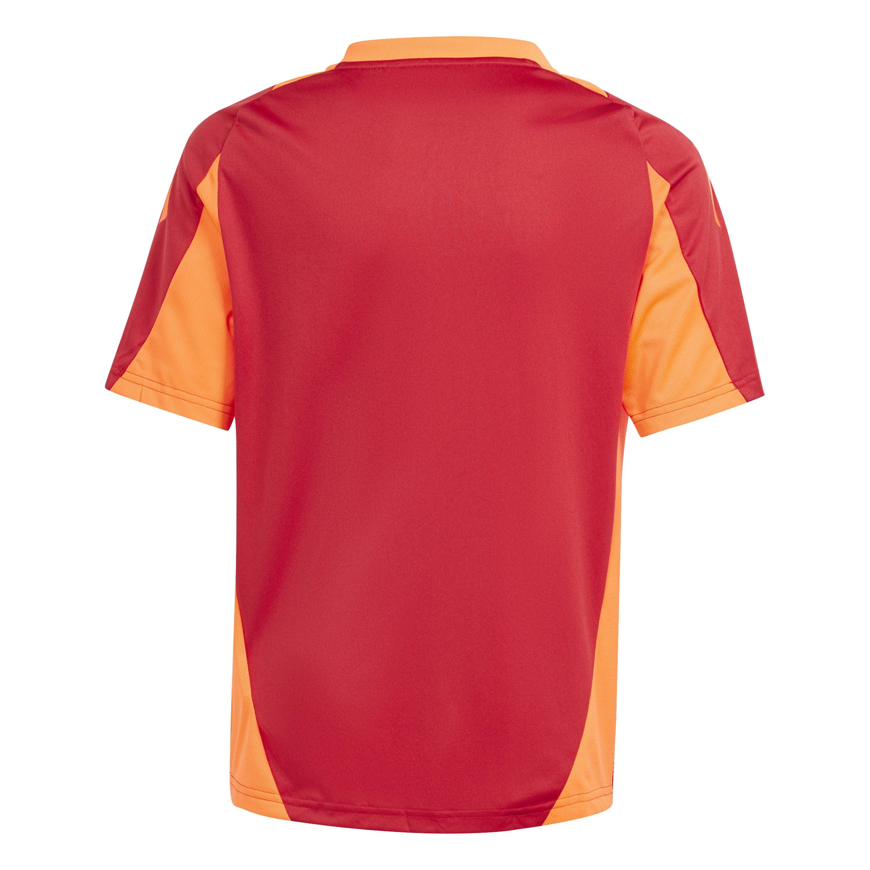 Rosso Potente - adidas - Unisex Kids' Tiro24 Short Sleeve Performance T-Shirt - 2