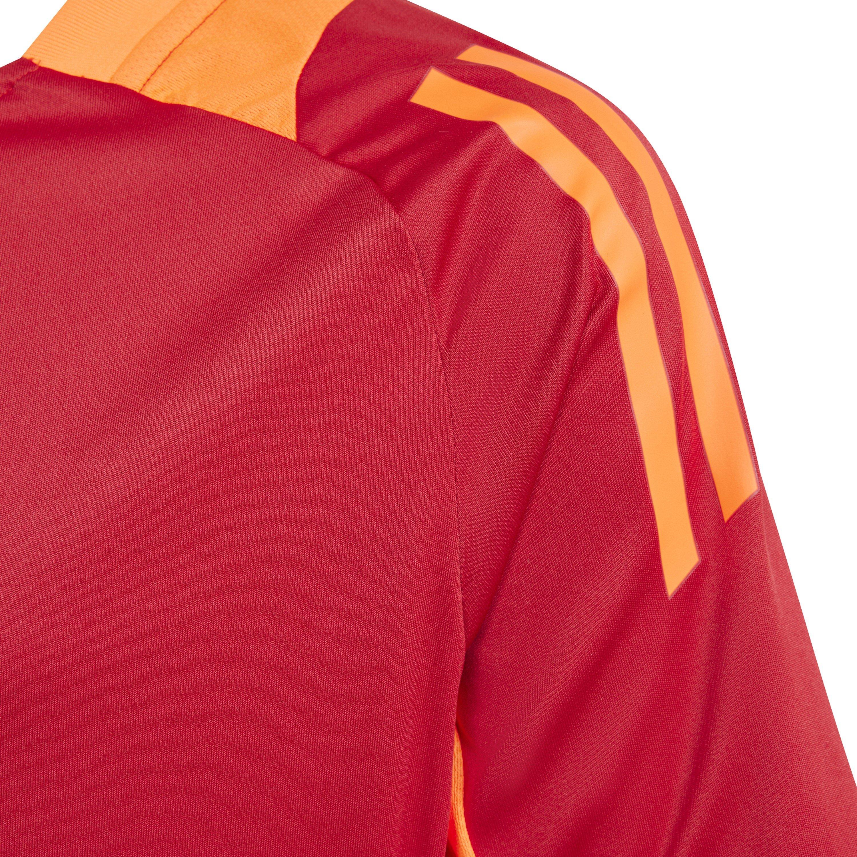 Rosso Potente - adidas - Unisex Kids' Tiro24 Short Sleeve Performance T-Shirt - 5
