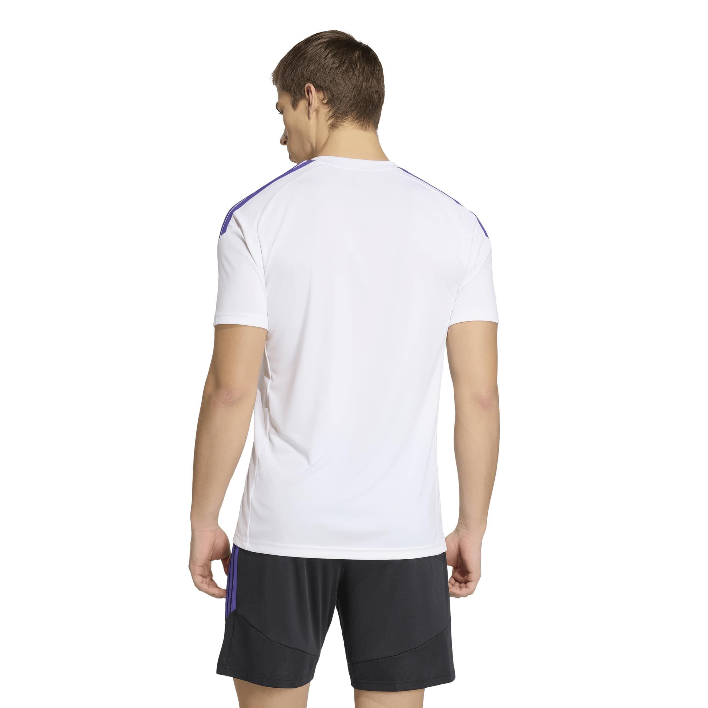 White/Purple - adidas - Men's Short Sleeve Performance T-Shirt - 4
