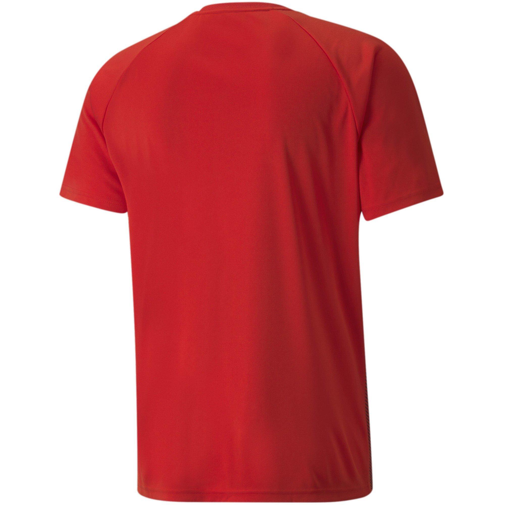 Red/Black/White - Puma - Puma Teamliga Striped Jersey T-Shirt Mens - 2