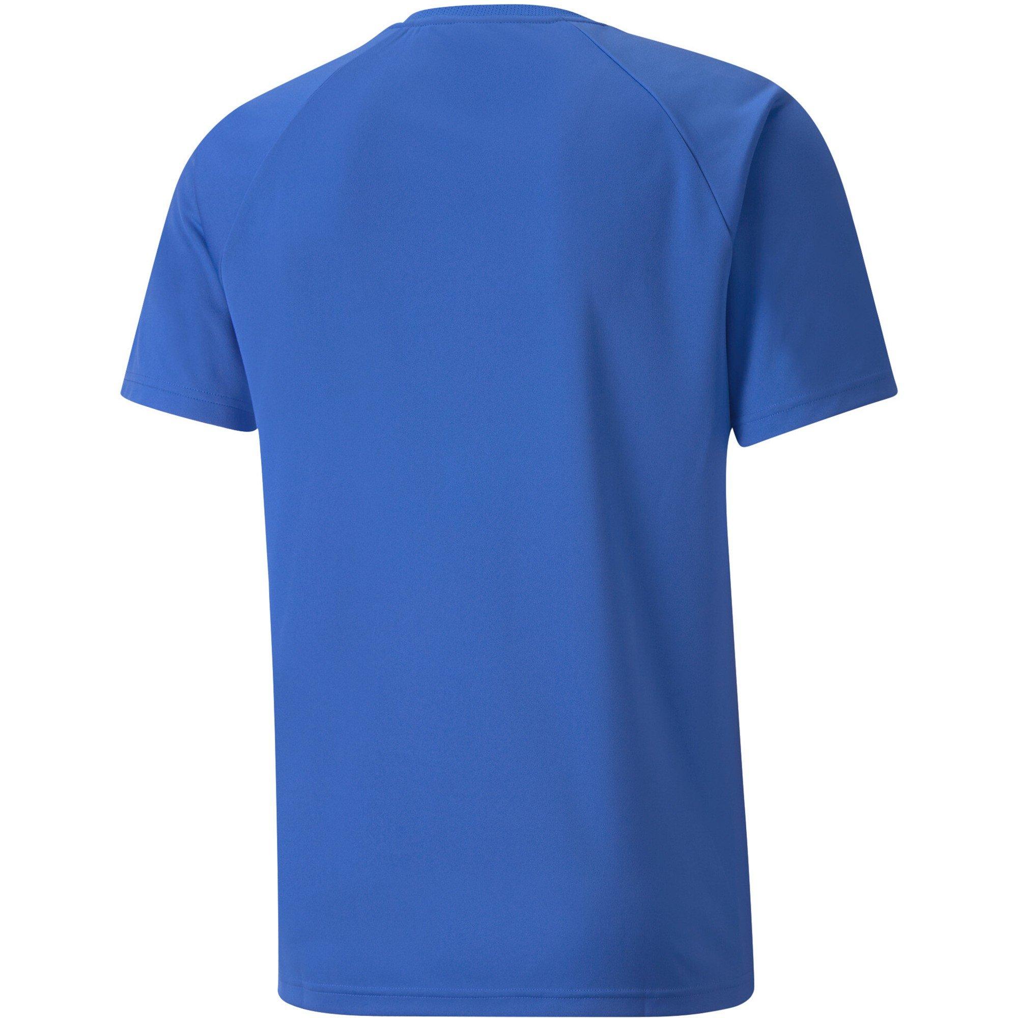 Blue/Black/Wht - Puma - Puma Teamliga Striped Jersey T-Shirt Mens - 2