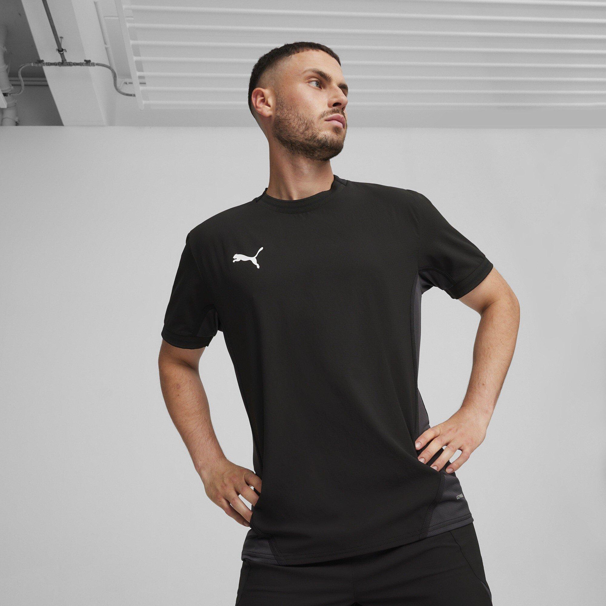 Black/White/Gry - Puma - Puma Teamfinal Jersey T-Shirt Mens - 3